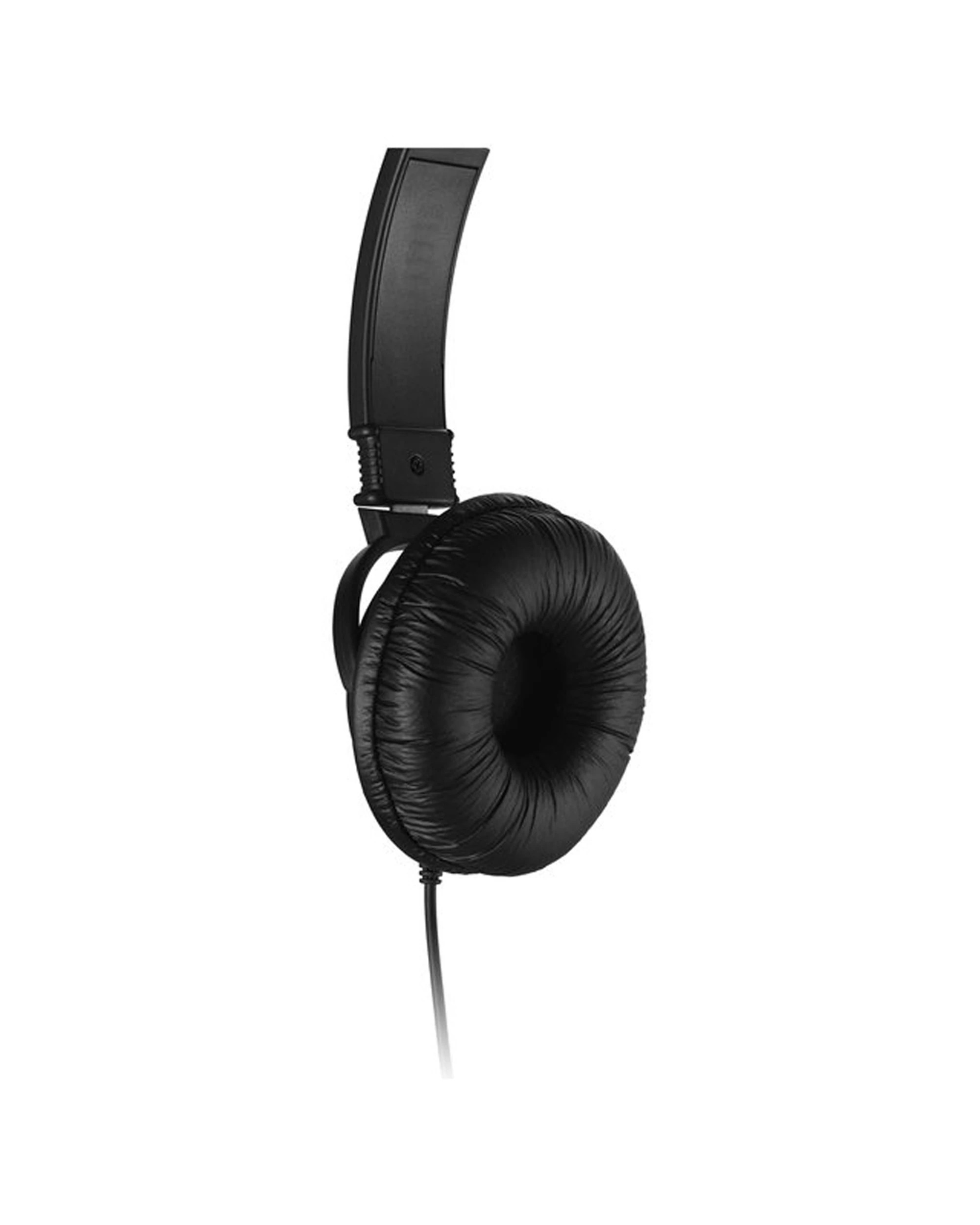 4 Kensington USB Mono Hi-Fi Headphones USB Headset Noise Cancelling Microphone
 - black, 4 of 9