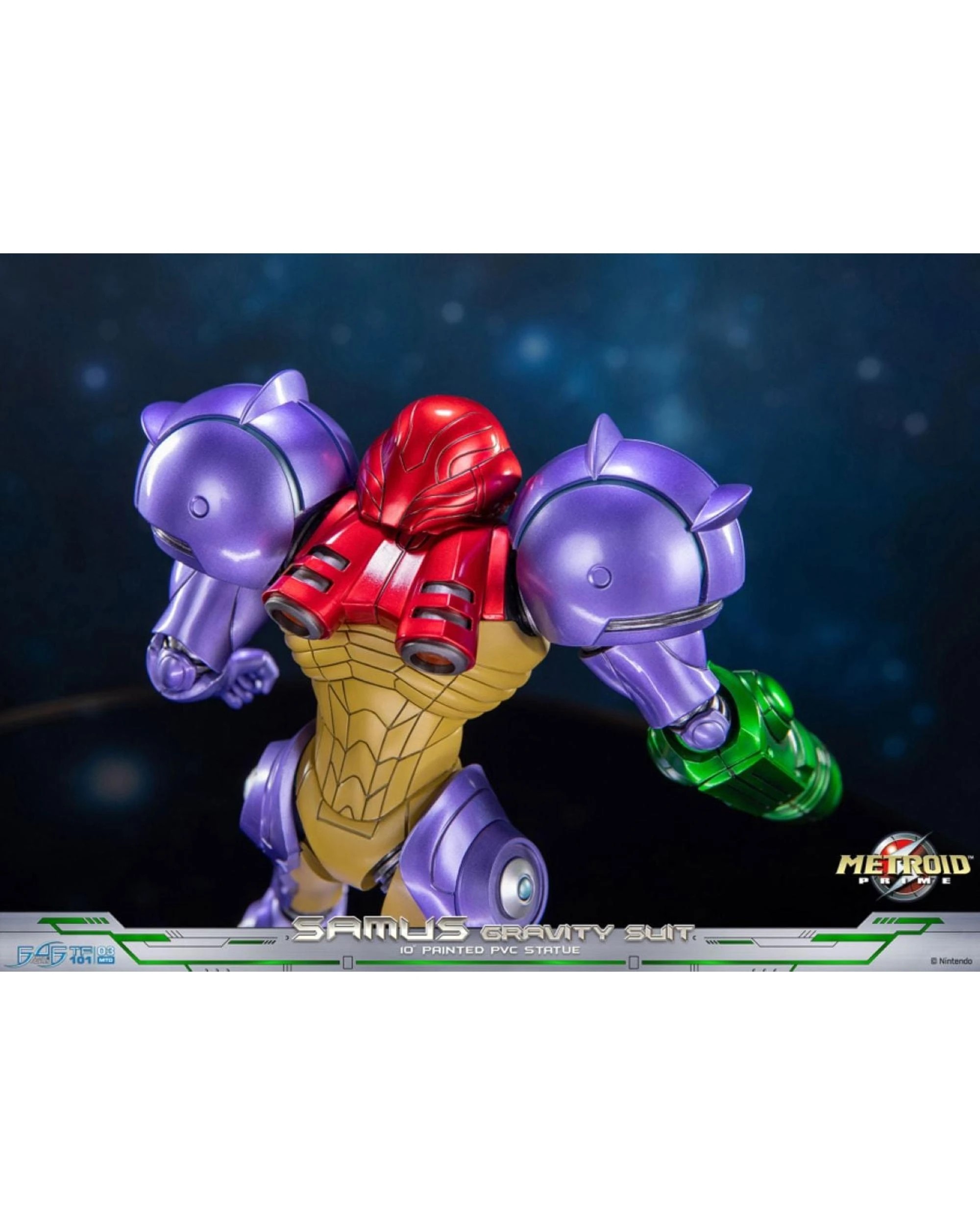 9 Metroid Prime Samus Gravity Suit PVC Statue Standard Edition, 9 of 10