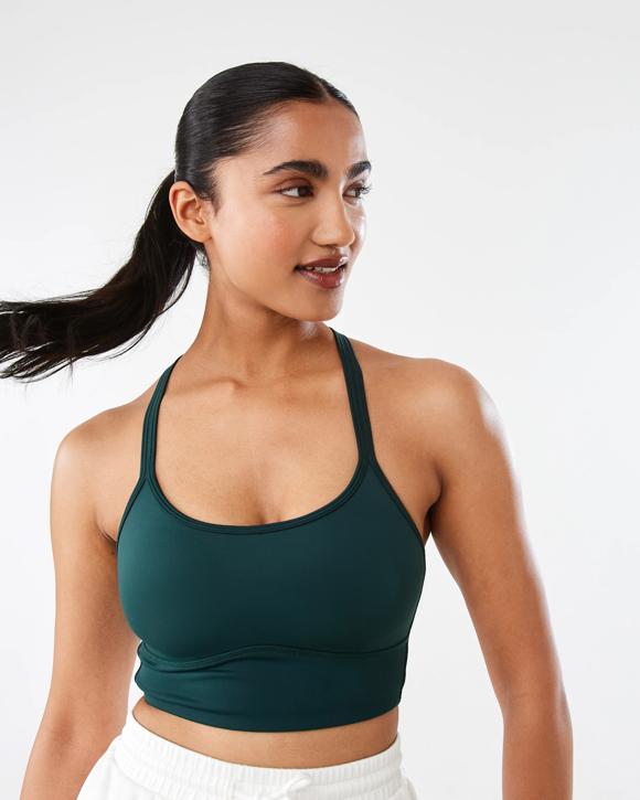 Active Womens Moulded Crop Top
