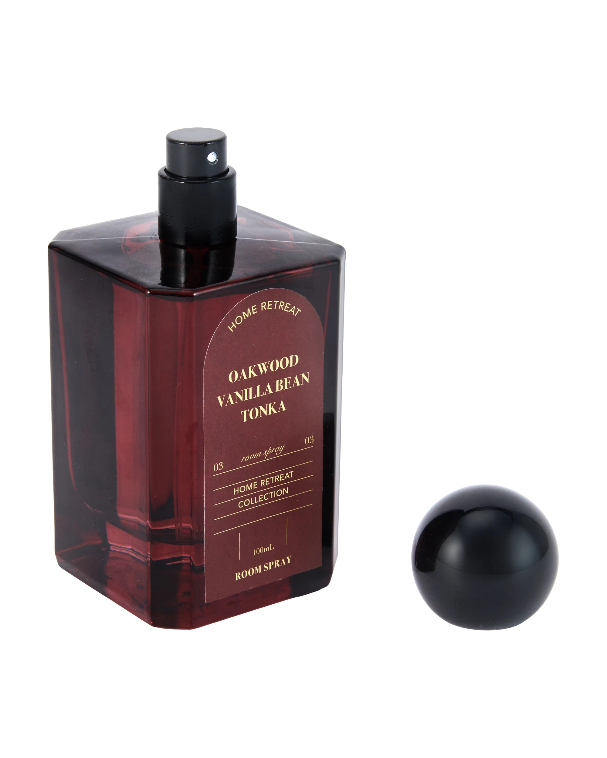 2 Home Retreat Oakwood Vanilla Bean Tonka Room Spray, 2 of 5