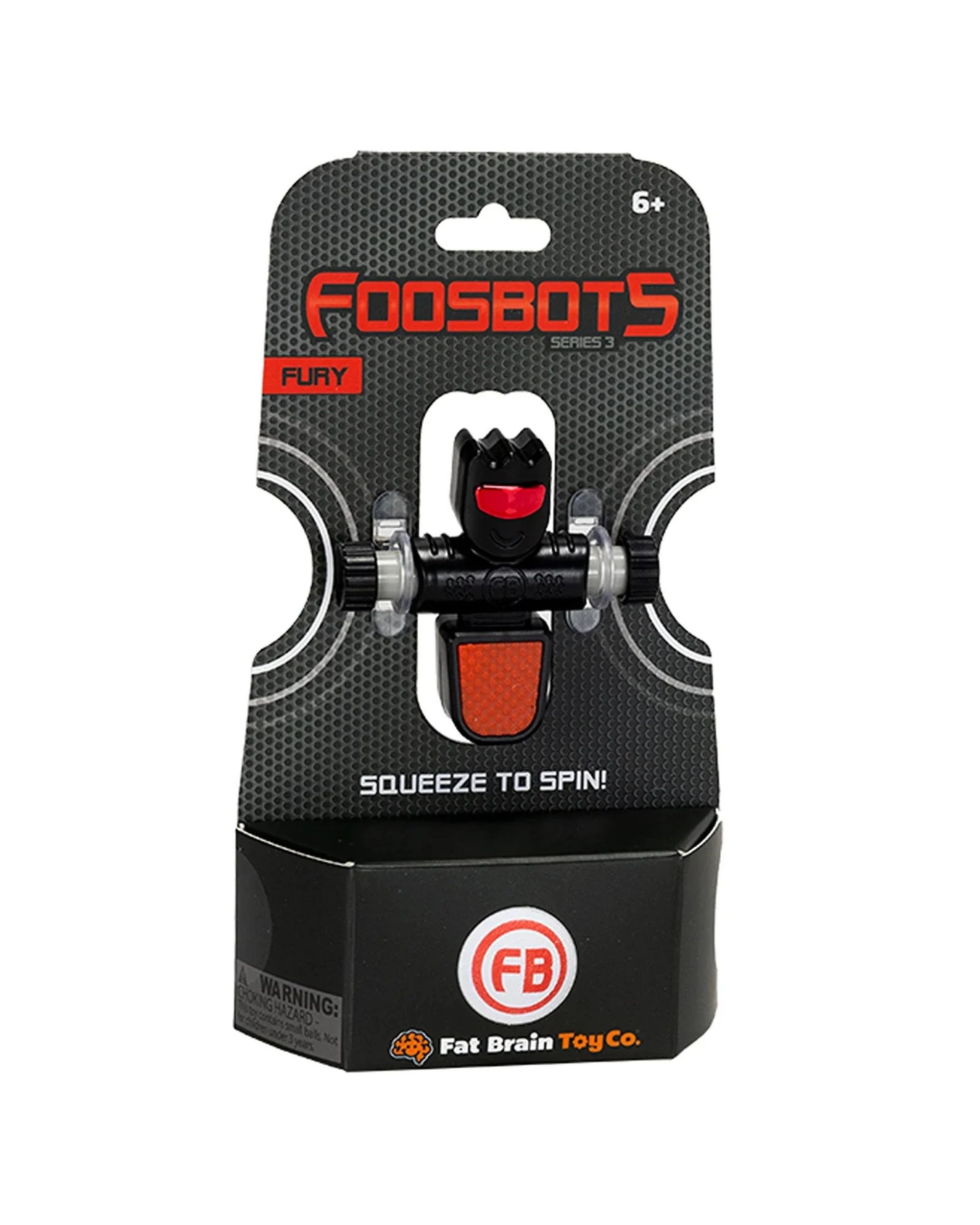 2 Fat Brain Toy Co Foosbots Series 3 Fury - Black, 2 of 4