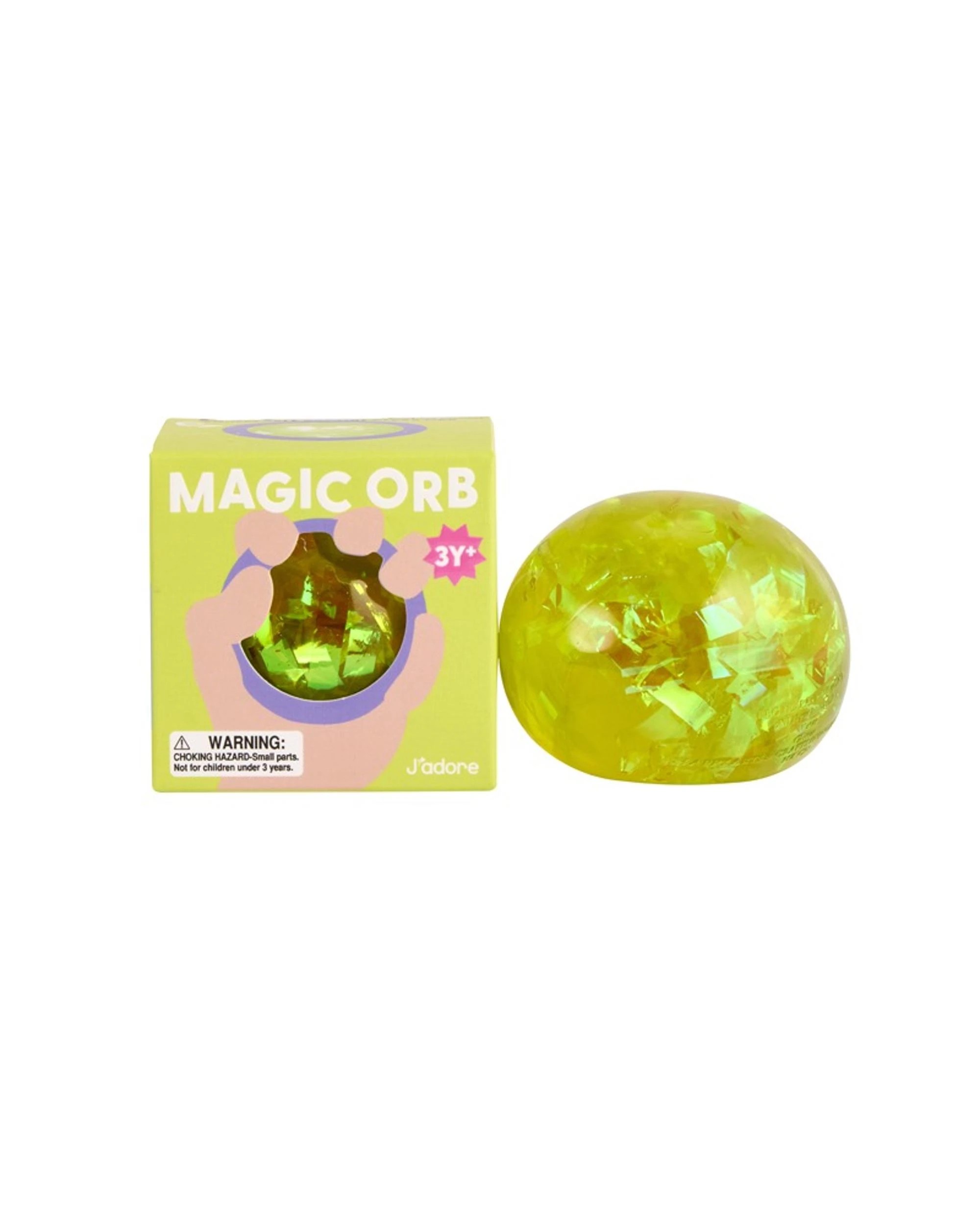 1 J'adore Magic Orb Squishy - Green, 1 of 2