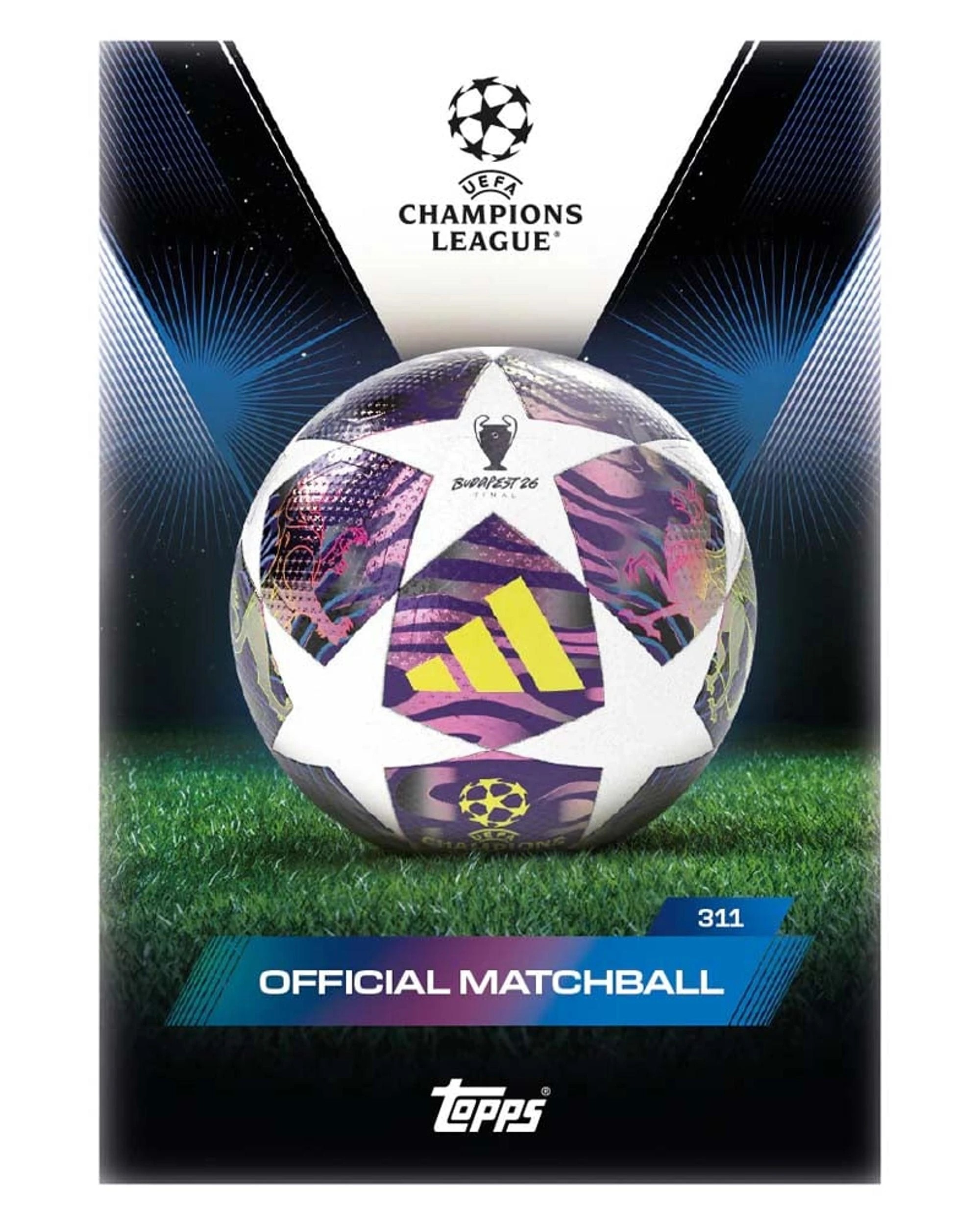 10 Topps Match Attax Extra UEFA Club Competitions 2025/2026 Edition Trading Cards Booster Box, 10 of 10