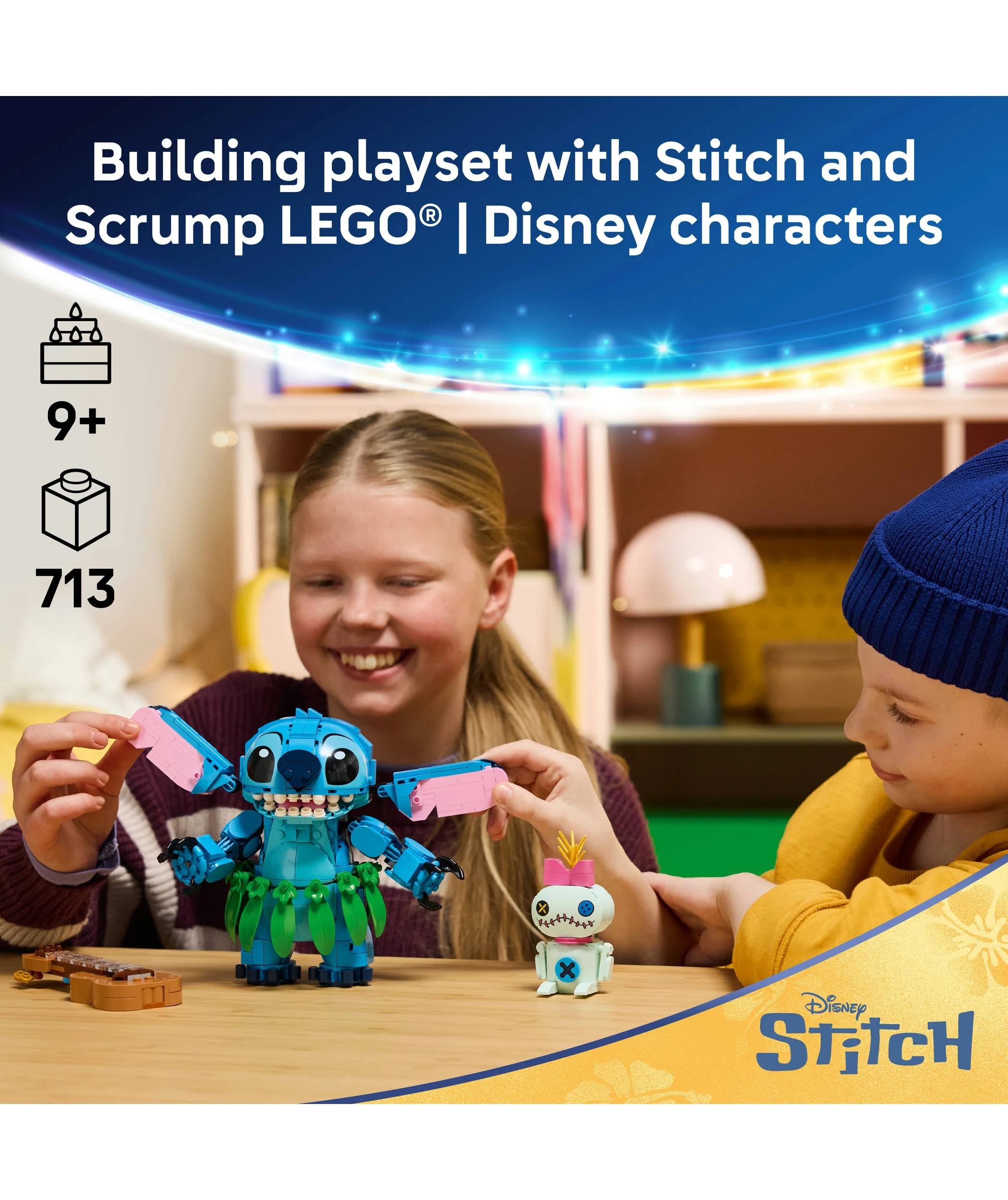 3 LEGO Disney Classic Stitch & Scrump 43296, 3 of 9