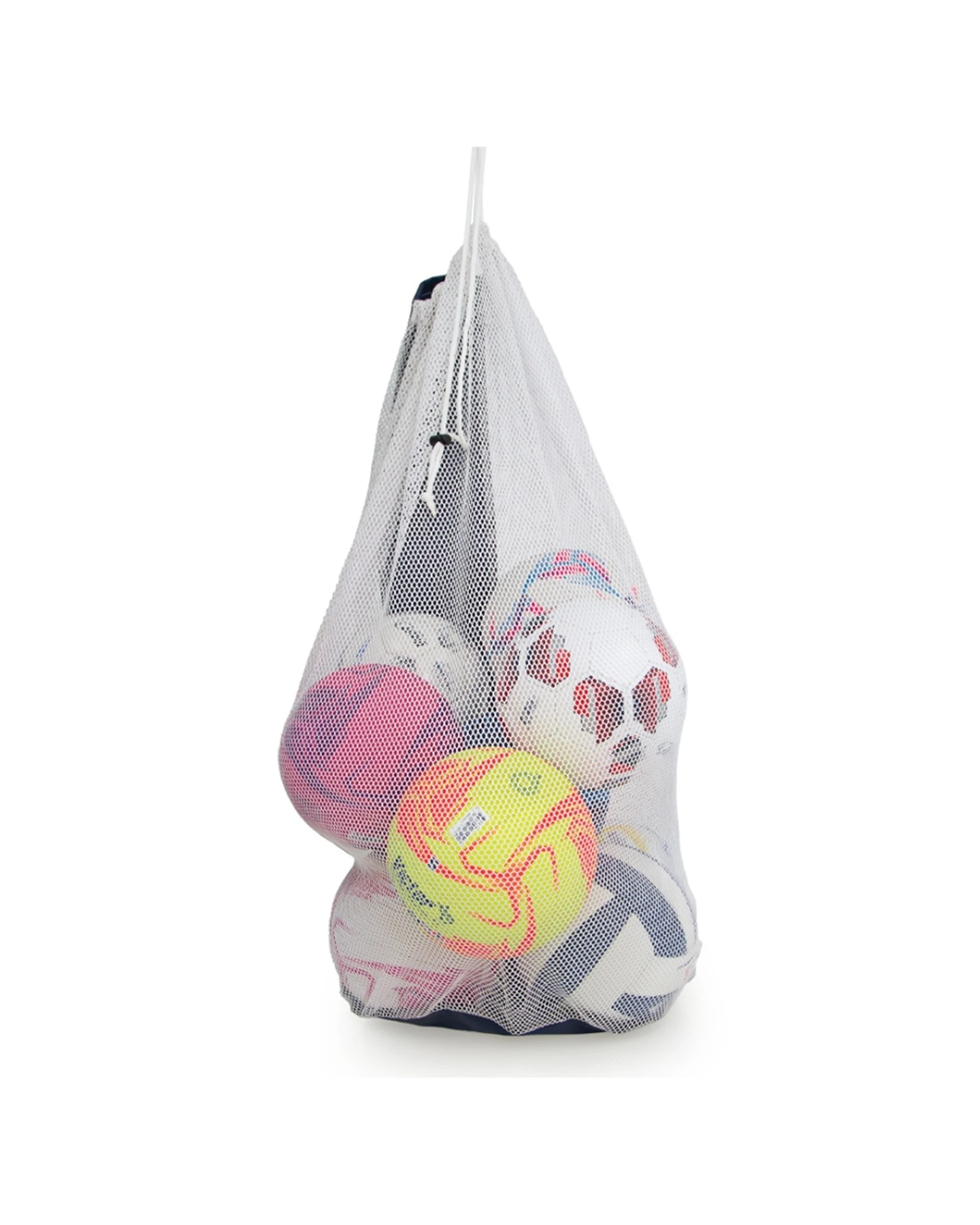 2 Victor Sports Mesh Ball Bag Large Holds 15 Size 5 Balls With Drawstring Closing - Multi, 2 of 2