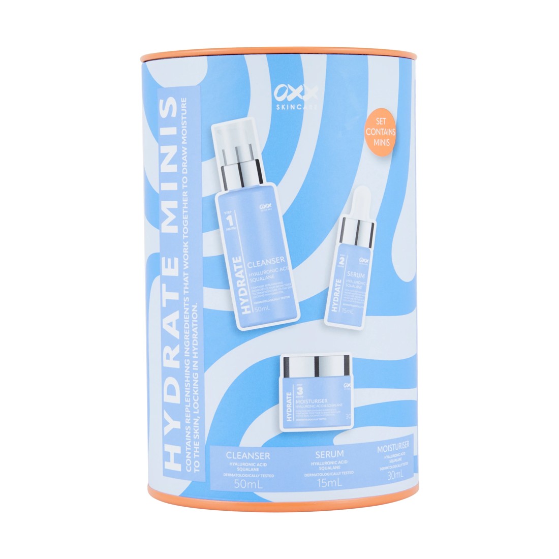 1 OXX Skincare Hydrating Mini Set - Hyaluronic Acid and Squalane, 1 of 6