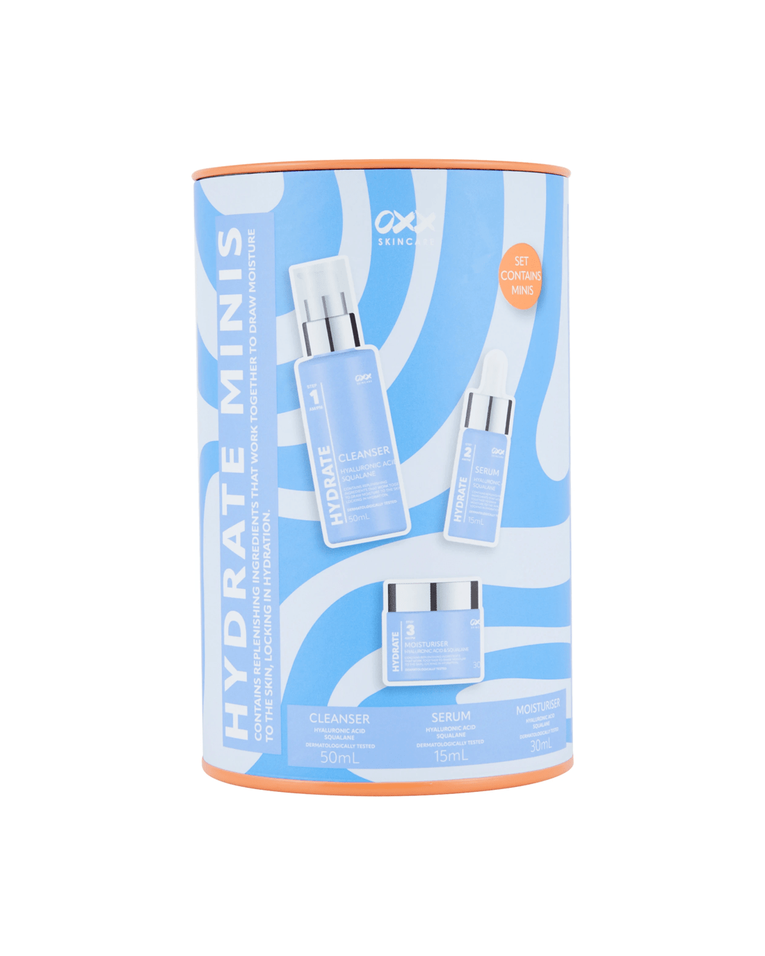 1 OXX Skincare Hydrating Mini Set - Hyaluronic Acid and Squalane, 1 of 6