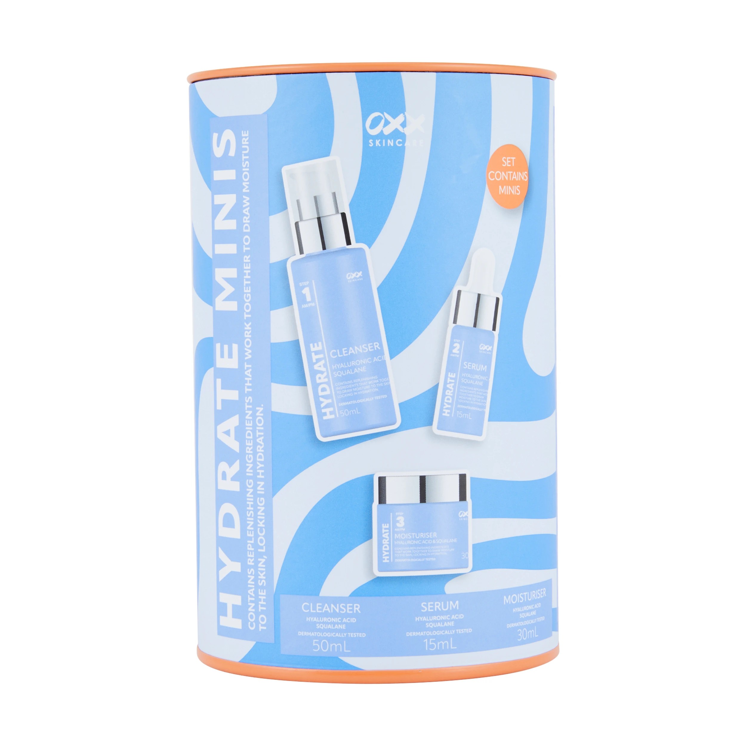 1 OXX Skincare Hydrating Mini Set - Hyaluronic Acid and Squalane, 1 of 6
