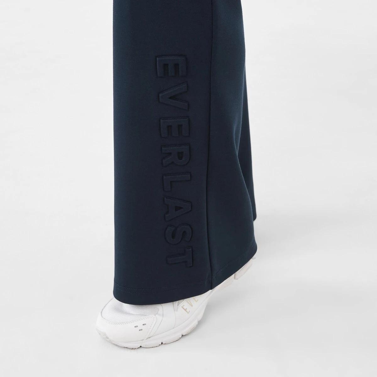 6 Everlast Womens Scuba Flare Trackpants Mood Indgo, 6 of 7