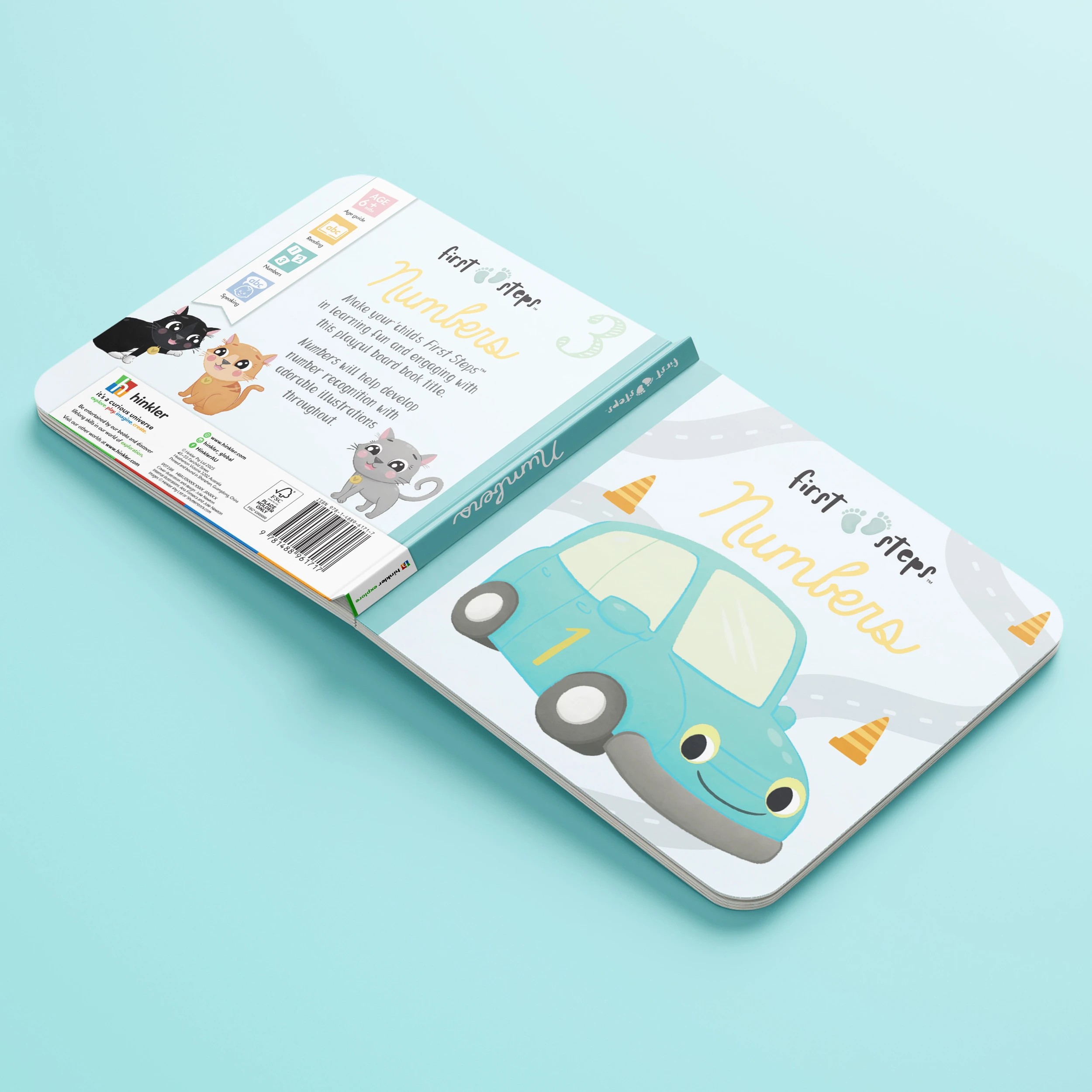 5 First Steps Numbers - Board Book, 5 of 5