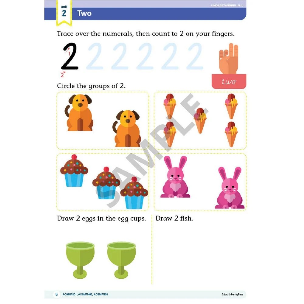 2 Maths Plus Australian Curriculum Value Pack Year F, 2 of 5