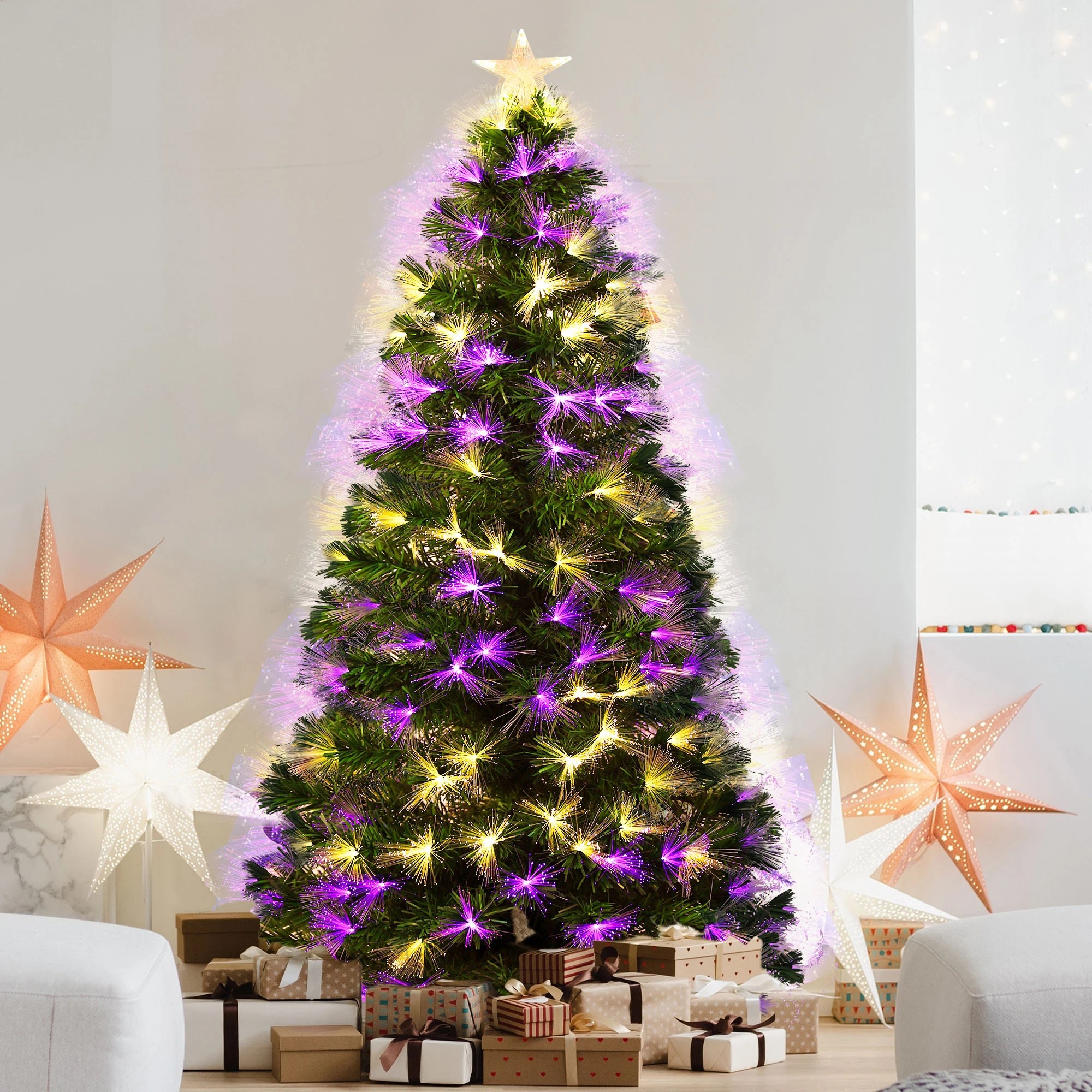 6 Santaco Christmas Trees 1.8m, 6 of 6