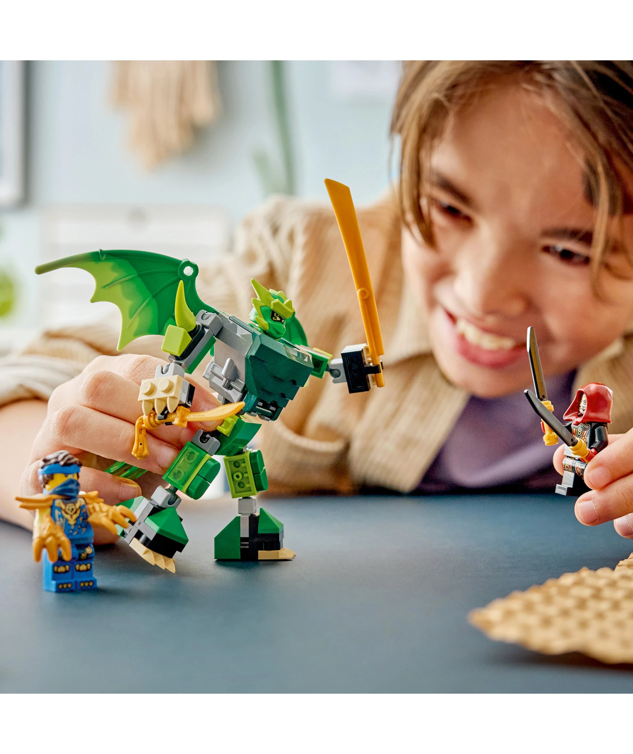 8 LEGO Ninjago Lloyd's Dragon Mech Battle Pack 71862, 8 of 10