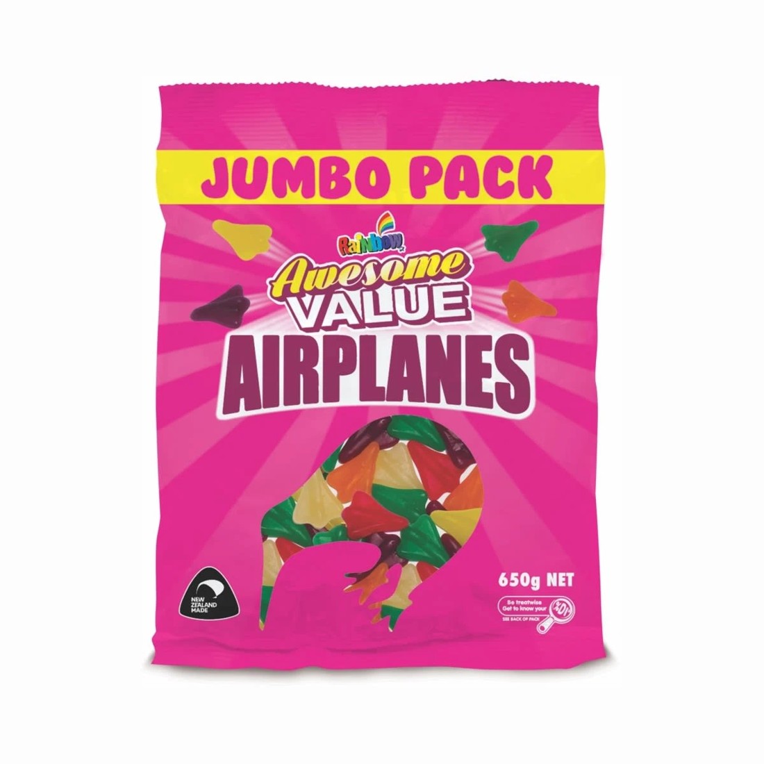 1 Rainbow Airplanes Gummies 650g, 1 of 1
