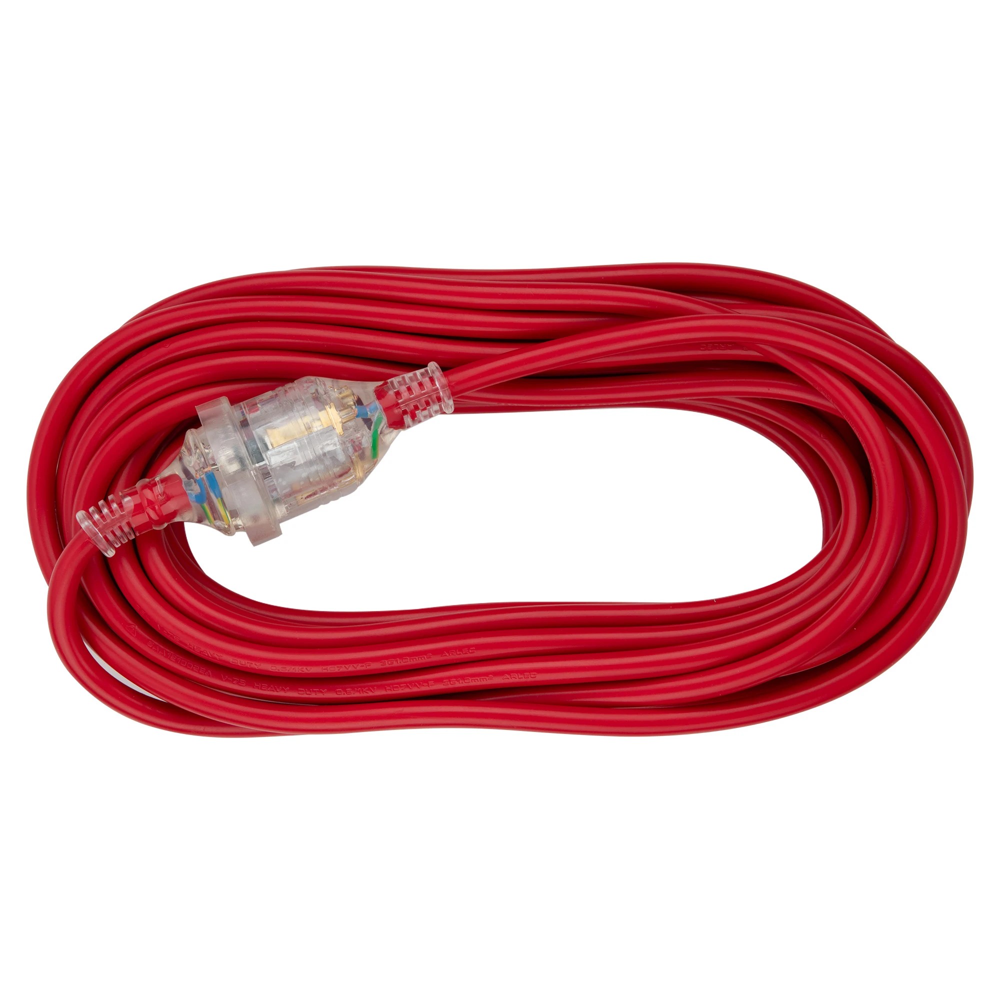 2 10m Arlec Red Heavy Duty Extension Lead - Multi, 2 of 4