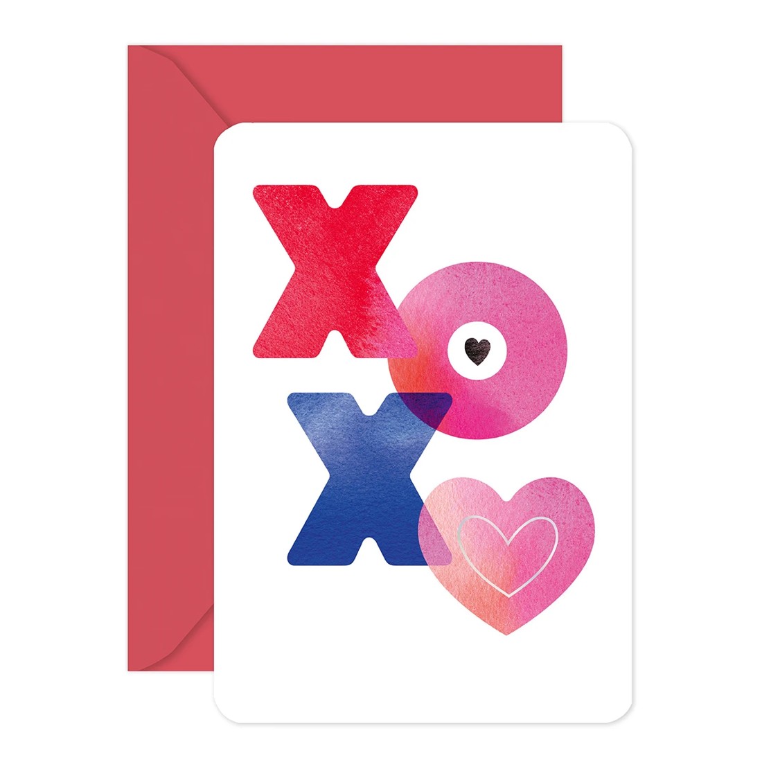 1 Hallmark Valentine's Day Card - XOXO, 1 of 3