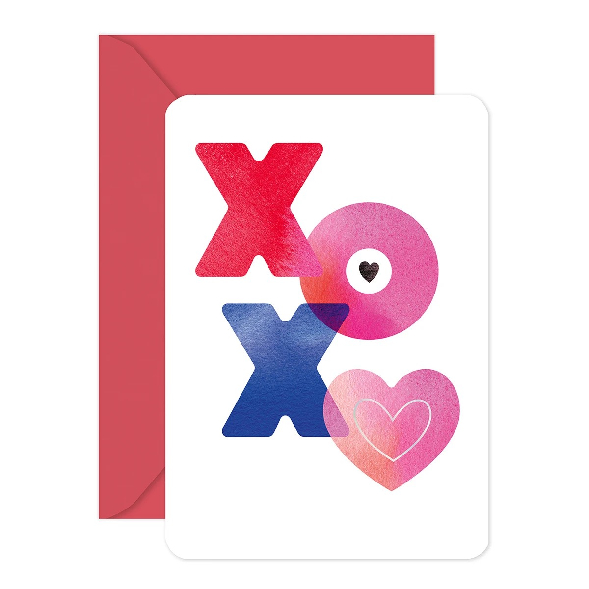 1 Hallmark Valentine's Day Card - XOXO, 1 of 3