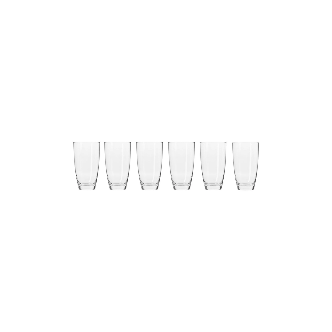 1 Krosno Harmony Collection 6 Piece Highball Glass Set 500ml Dishwasher Safe
 - Plain, 1 of 4