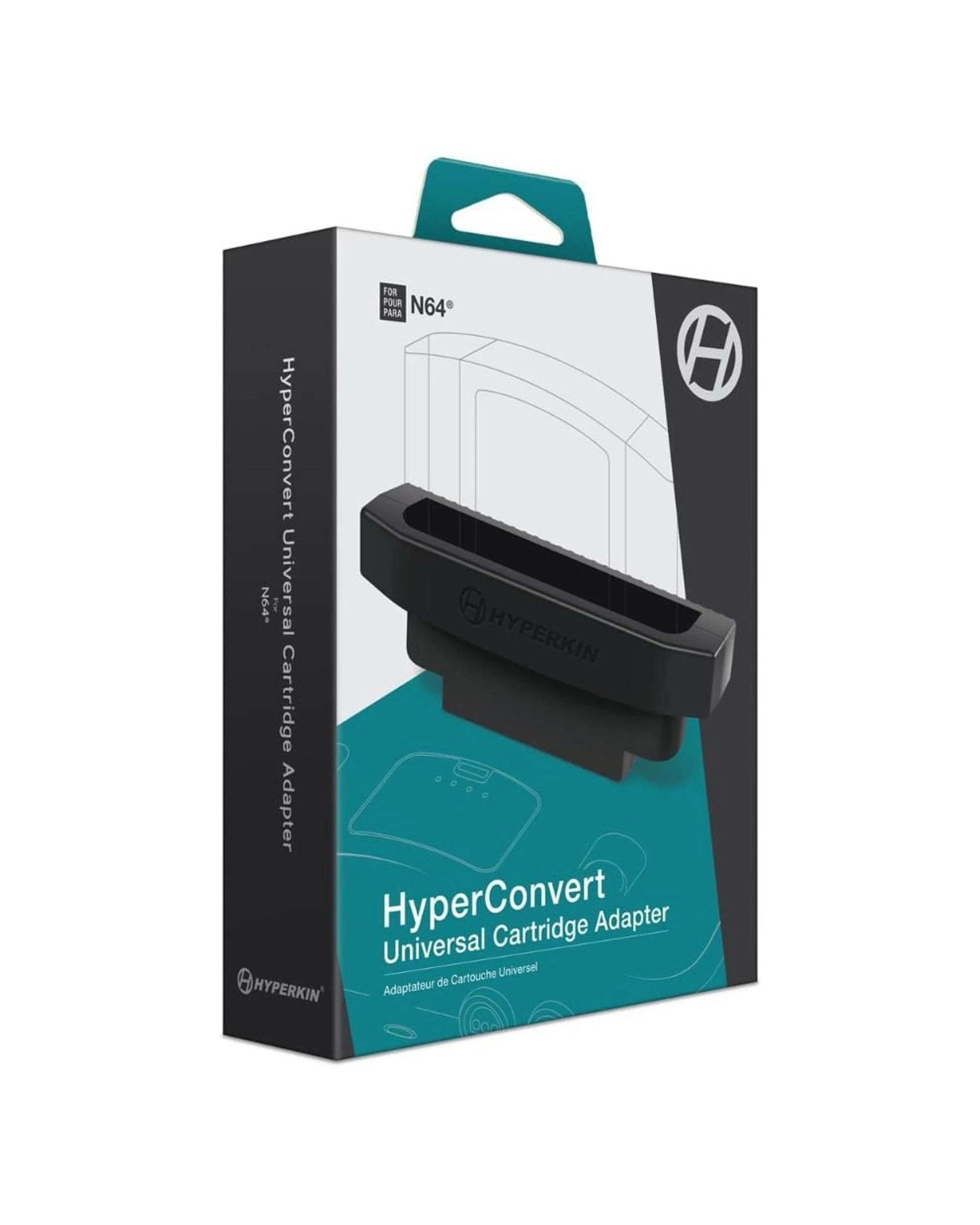 4 Hyperkin HyperConvert Universal Cartridge Adapter for Nintendo 64 - Black, 4 of 4