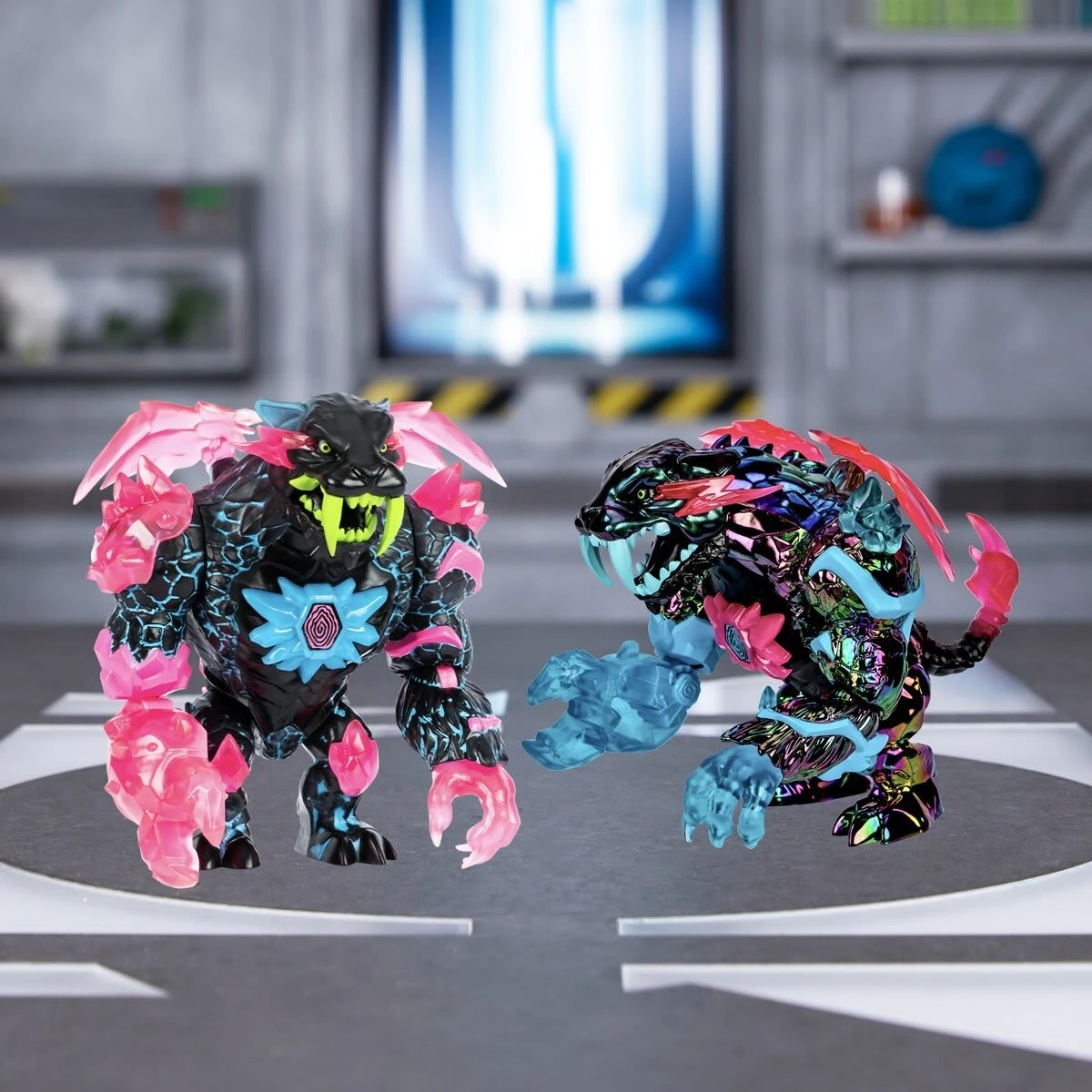 5 MrBeast Lab Neon Panther Collector Figure - Assorted, 5 of 10