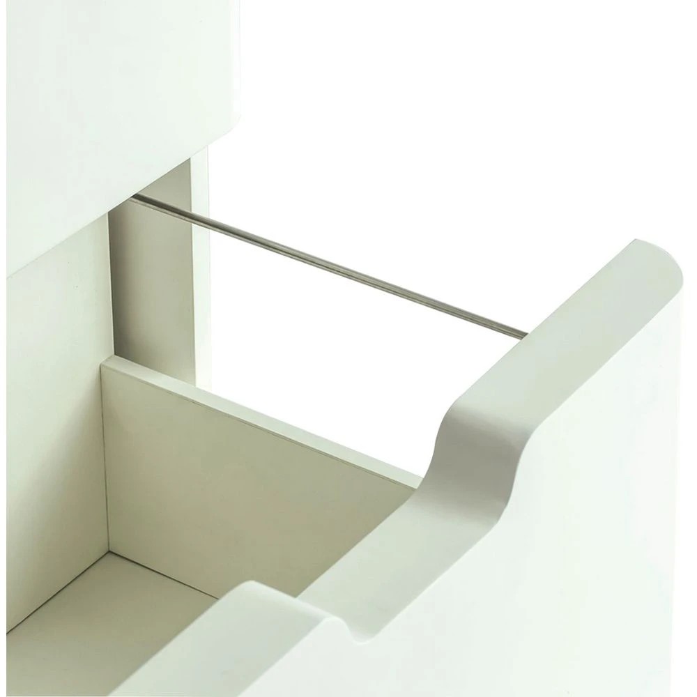 7 Marstrand 2-Drawer Pedestal Oak and White  Cabinets Pedestals, 7 of 10