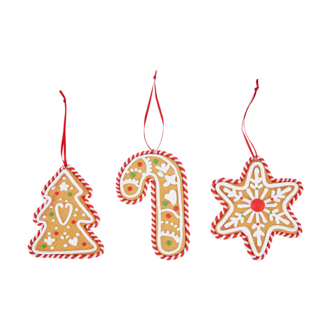 1 Gingerbread Cookie Decoration - Assorted, 1 of 6