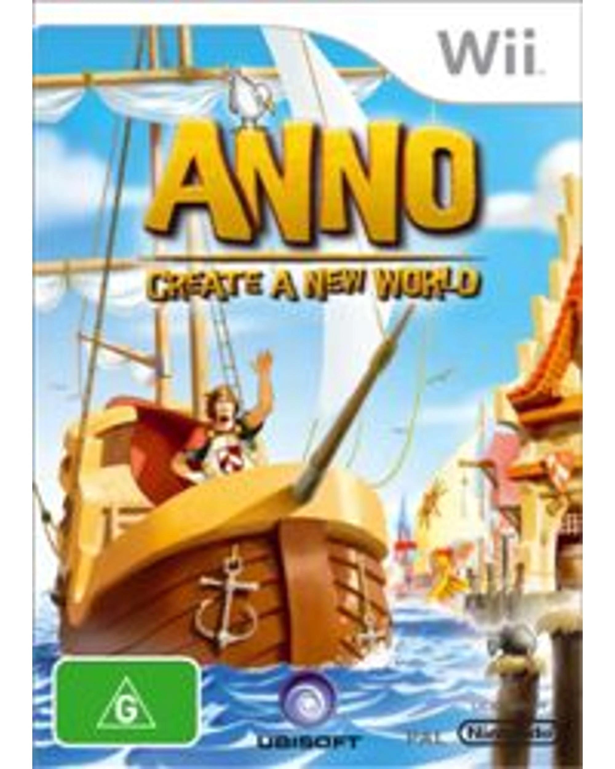 1 Anno: Create A New World - Wii, 1 of 1