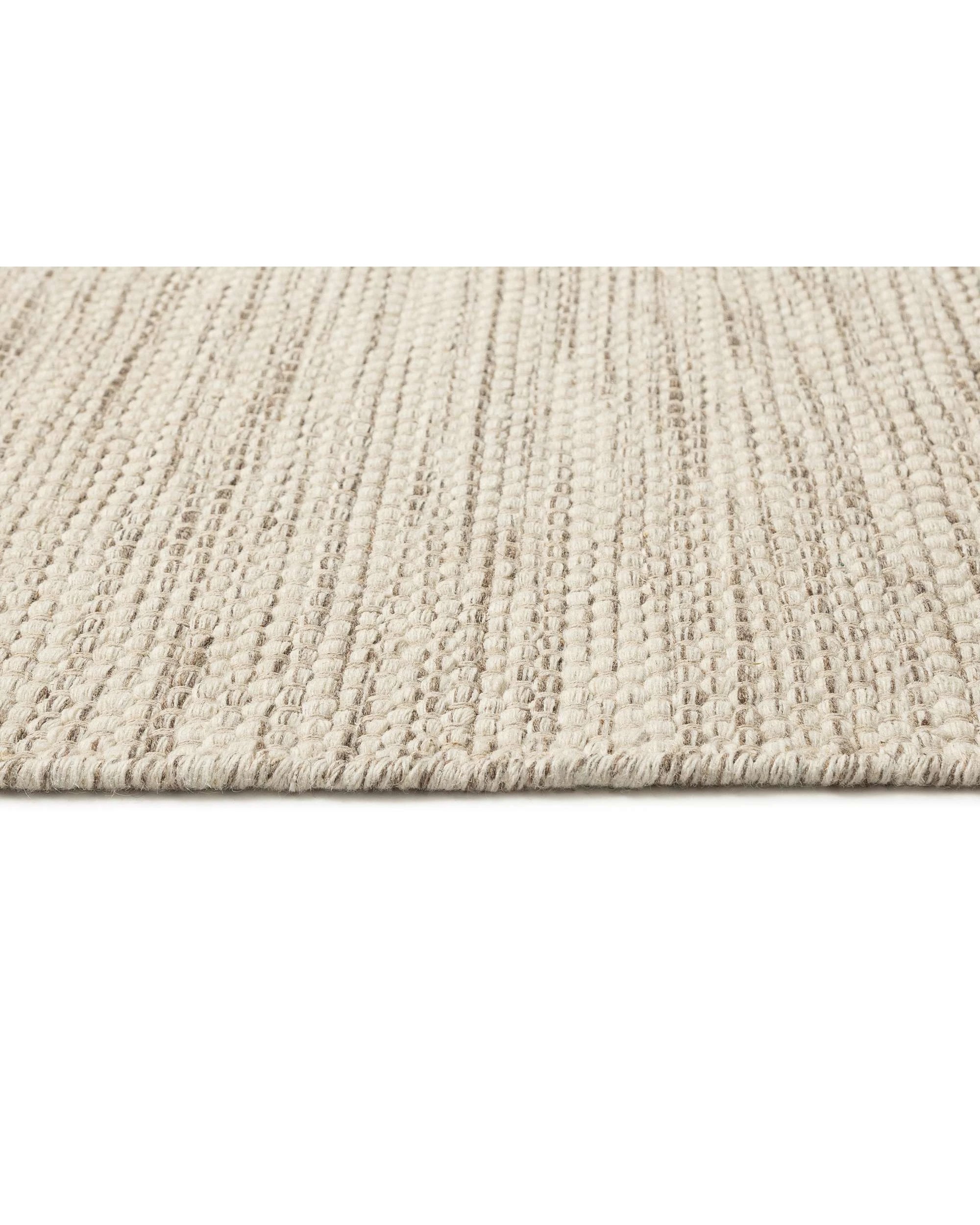 6 Loopsie Taos Wool Flatweave Rug-280cm x 190cm - Beige, 6 of 7
