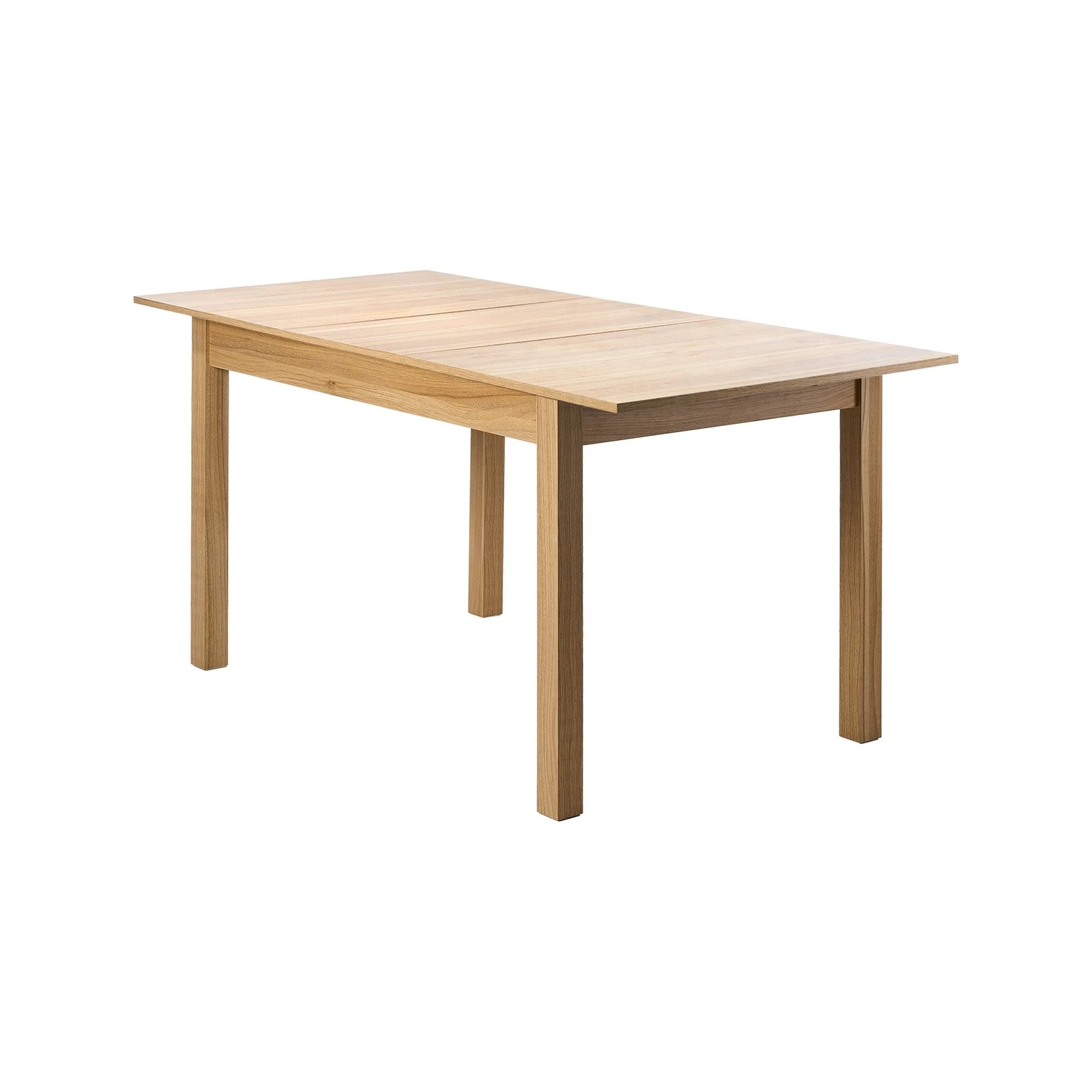 6 Oikiture 160cm Extendable Dining Table Wooden Rectangular Kitchen Table
 - Natural, 6 of 7