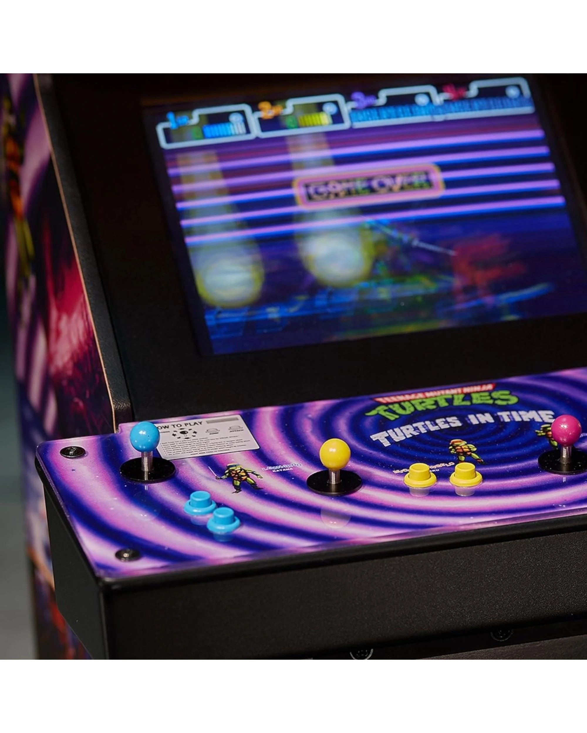 5 Numskull Quarter Arcade Teenage Mutant Ninja Turtles Turtles In Time Arcade Cabinet, 5 of 5