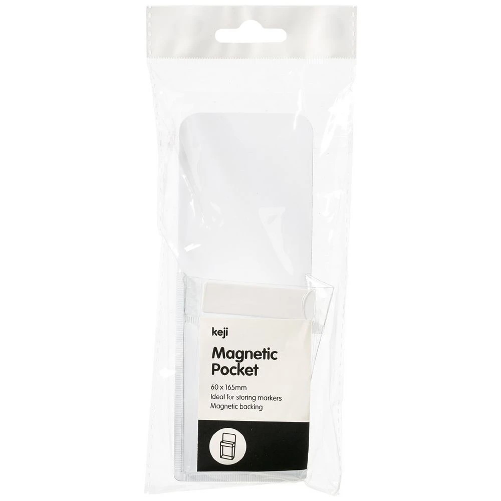 1 Keji Magnetic Pocket 60 x 165mm White, 1 of 3