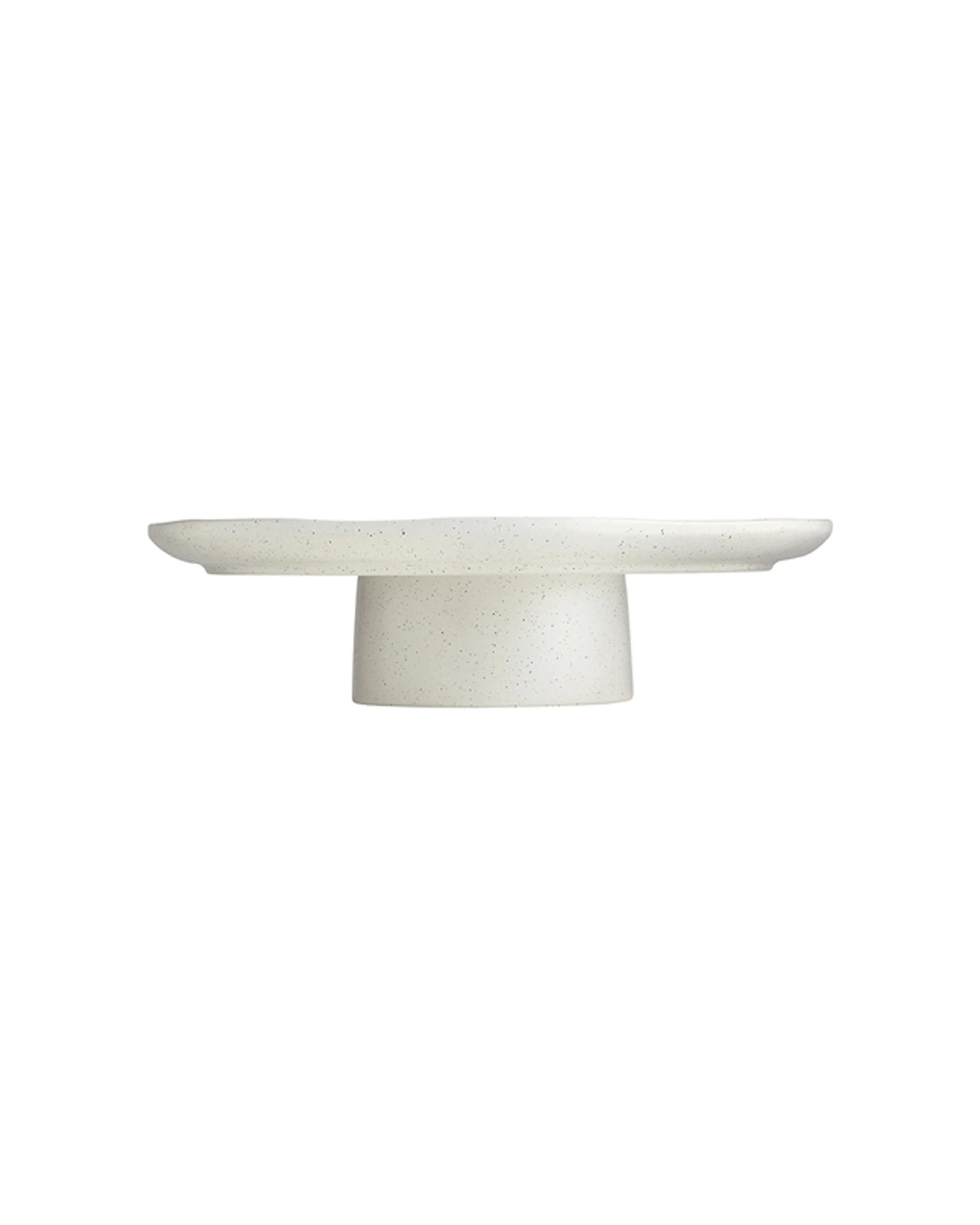 2 Ecology Ottawa 32x8.5cm Footed Stoneware Cake Stand Matte Reactive Glaze, 2 of 4