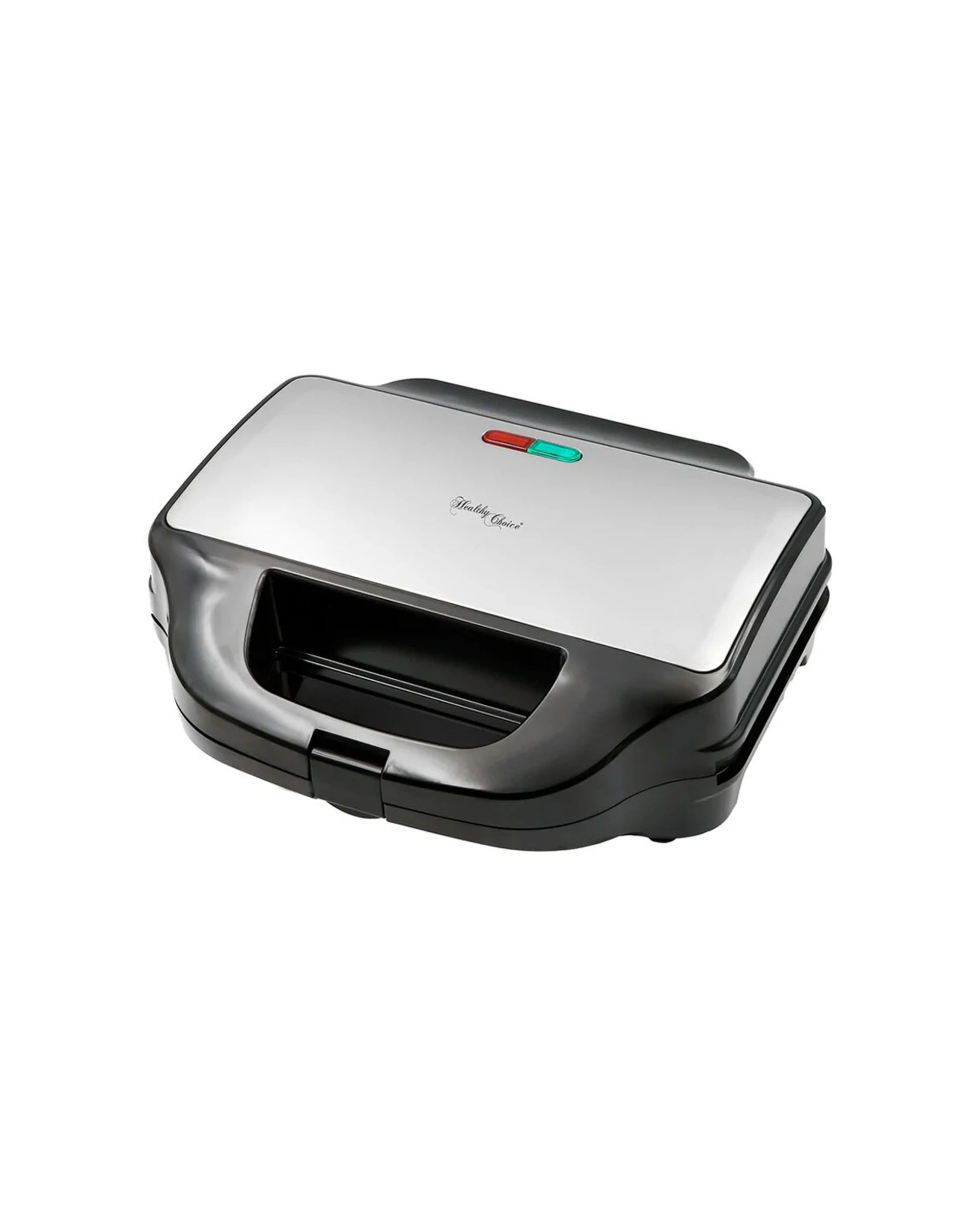2 Healthy Choice 3 In 1 Stainless Steel Sandwich Press/waffle Maker/grill 900w - Silver, 2 of 8
