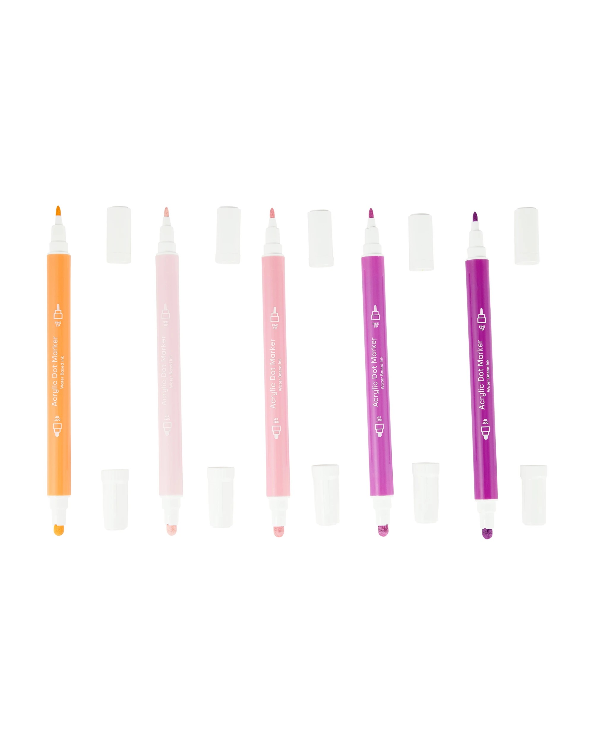 4 10 Pack Dual-Tip Acrylic Dot Markers - Pastel, 4 of 8
