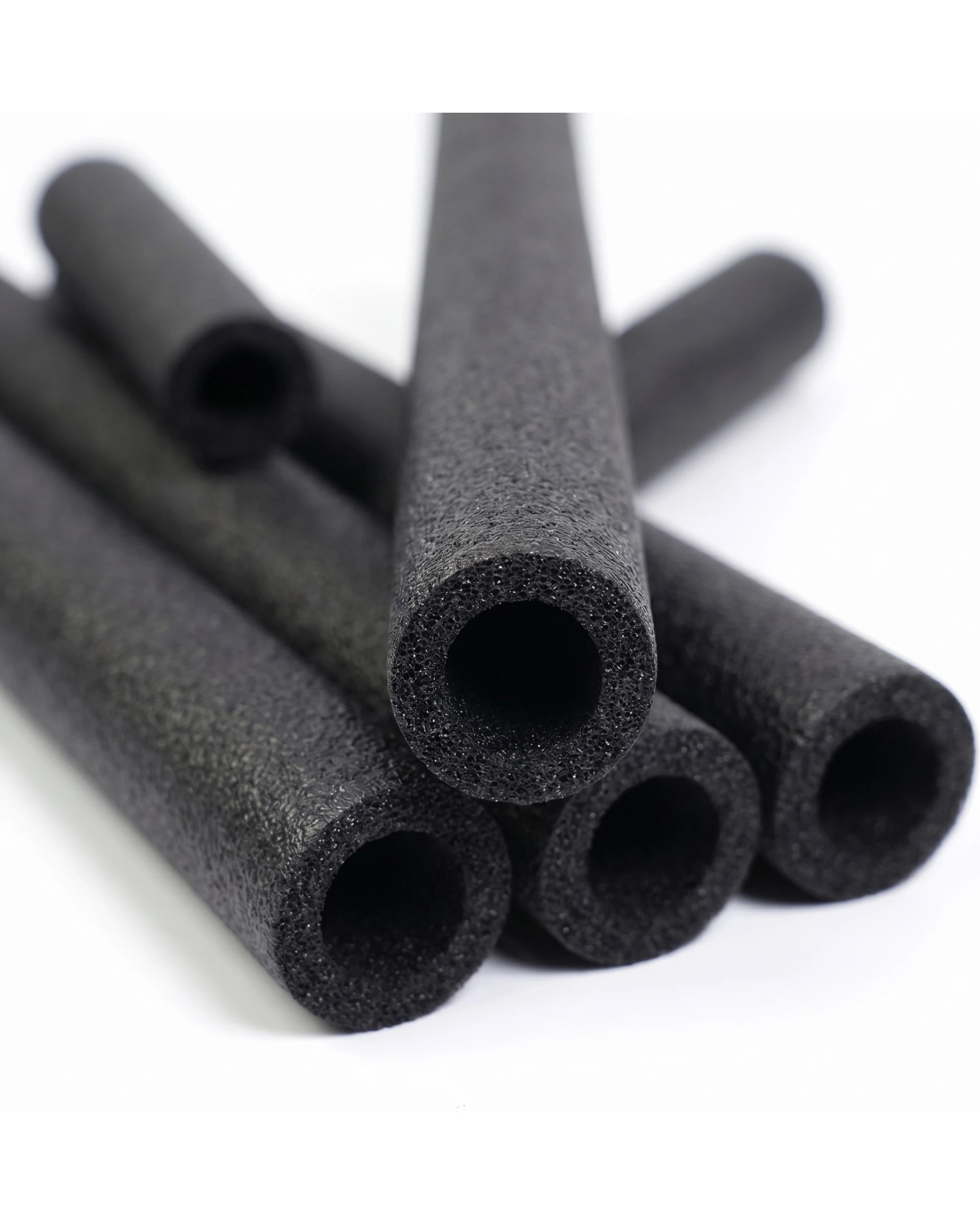 4 Kahuna 12x Trampoline Safety Padding Foam Pole Covers 30mm - Black, 4 of 4