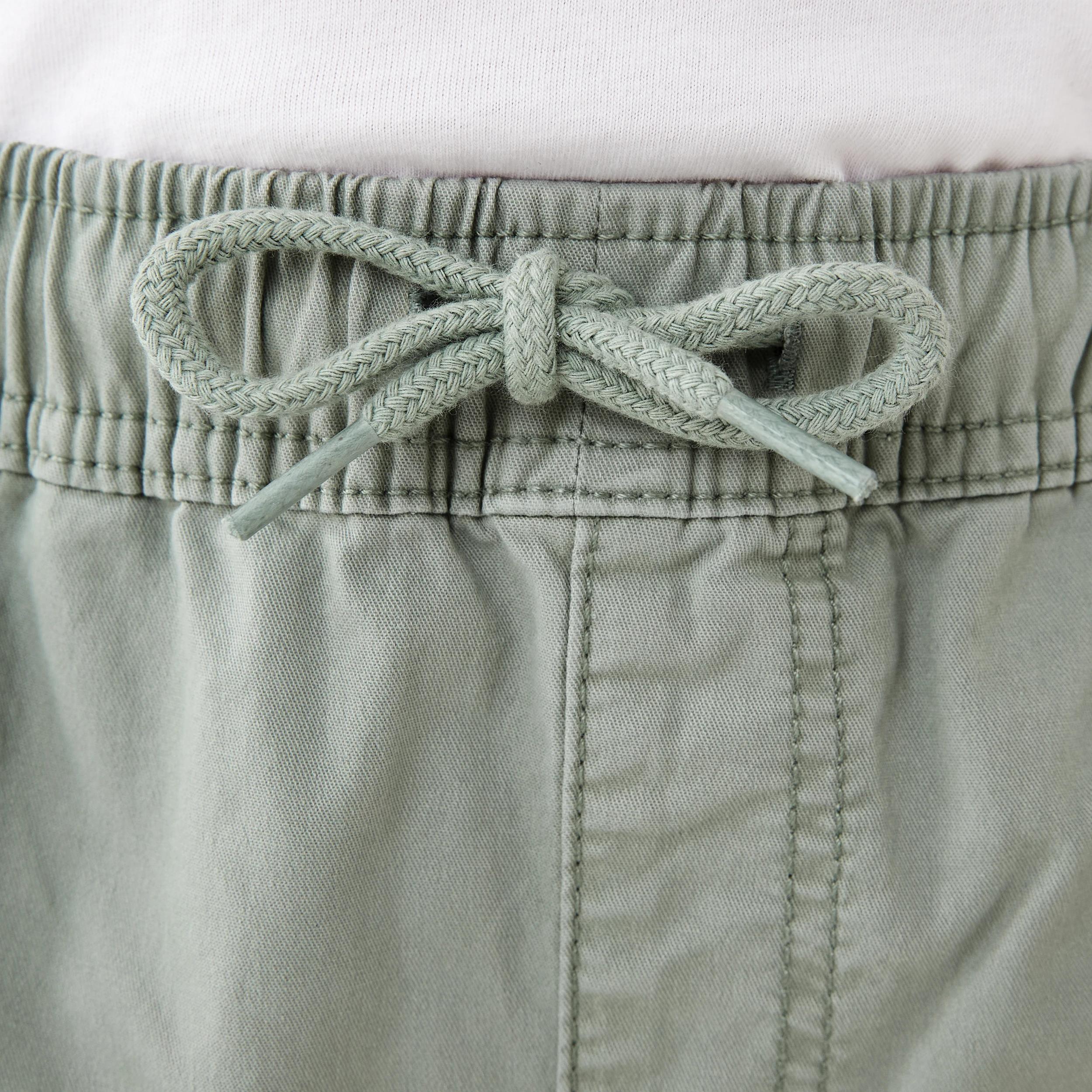 3 Washed Pull On Shorts LILY PAD, 3 of 6