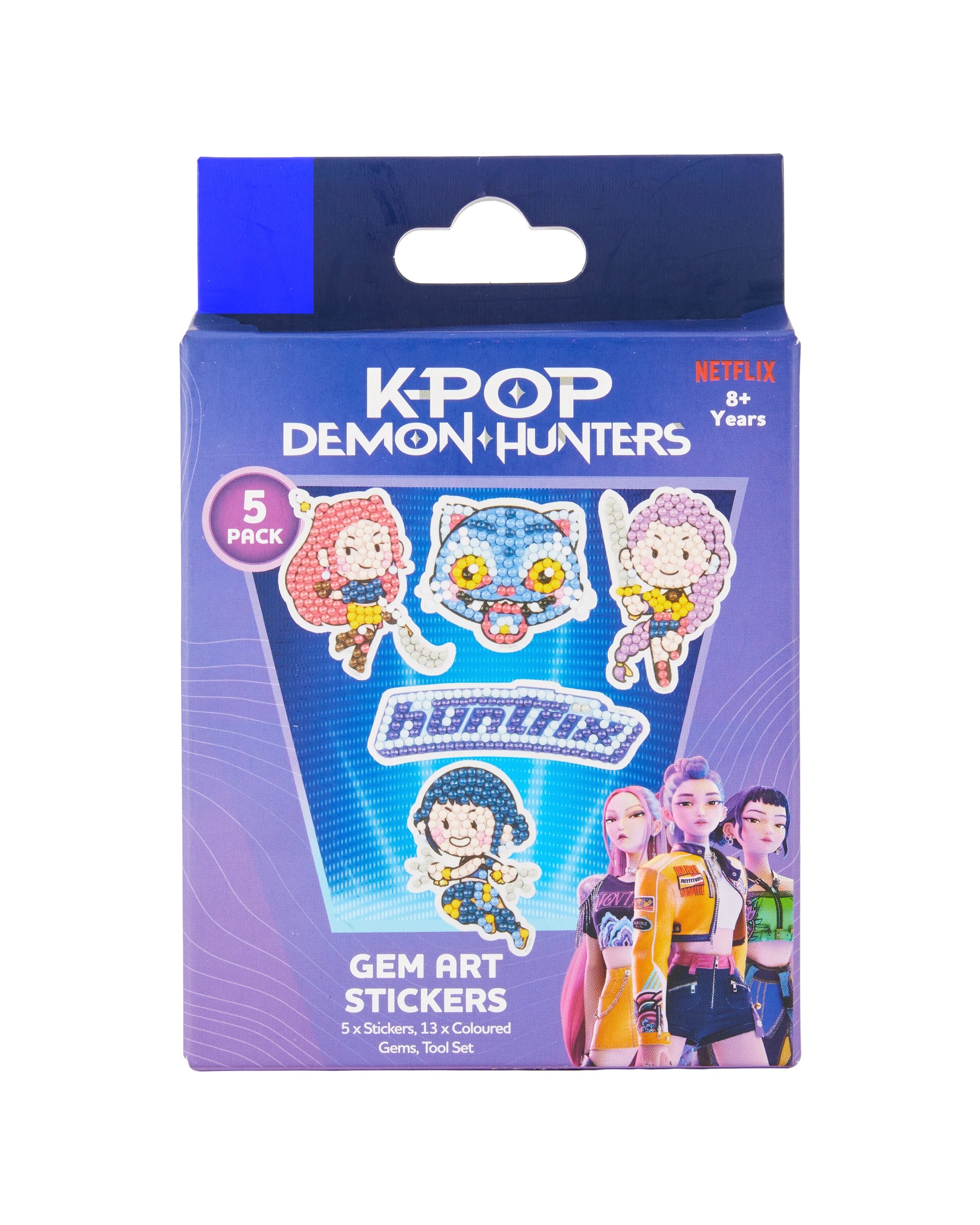 1 5 Pack KPop Demon Hunters Stickers Kit, 1 of 3