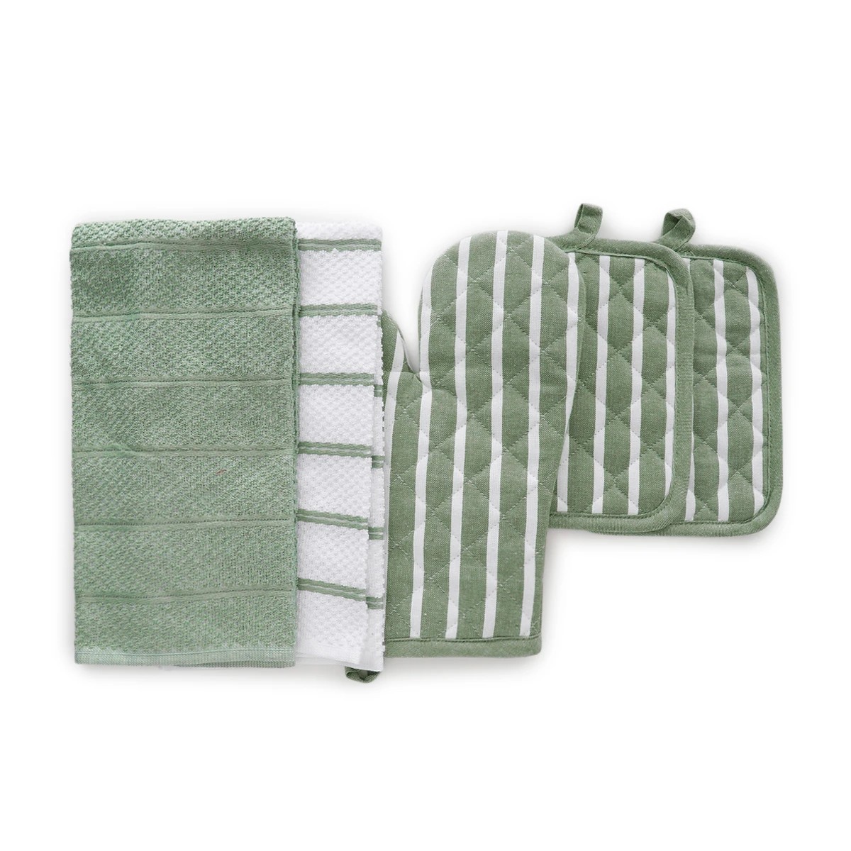 1 5 Piece Green Kitchen Set, 1 of 5