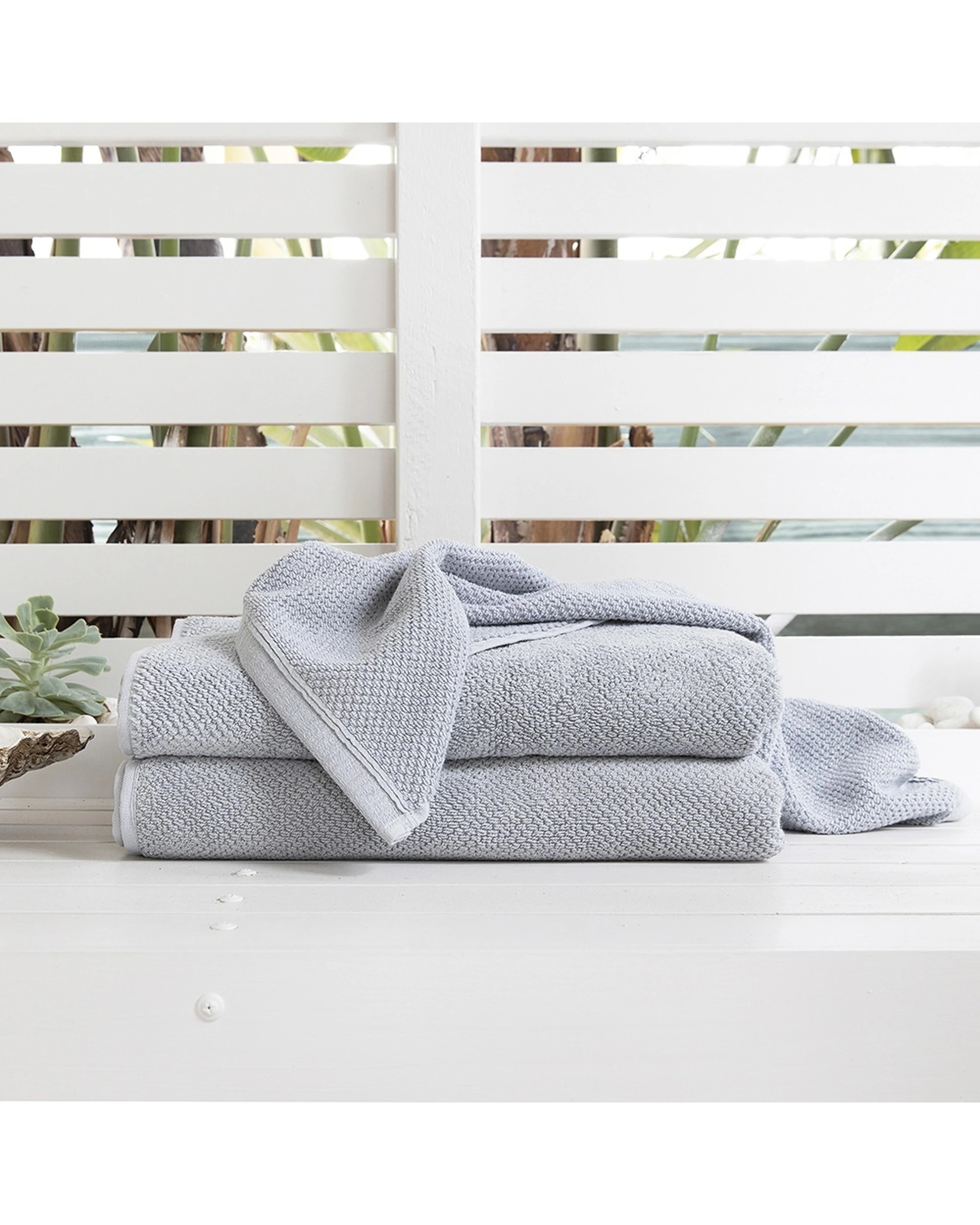 5 Bambury Angove 950gsm Soft Absorbent Cotton Bath Mat 4PK 50x80cm - Blue, 5 of 5
