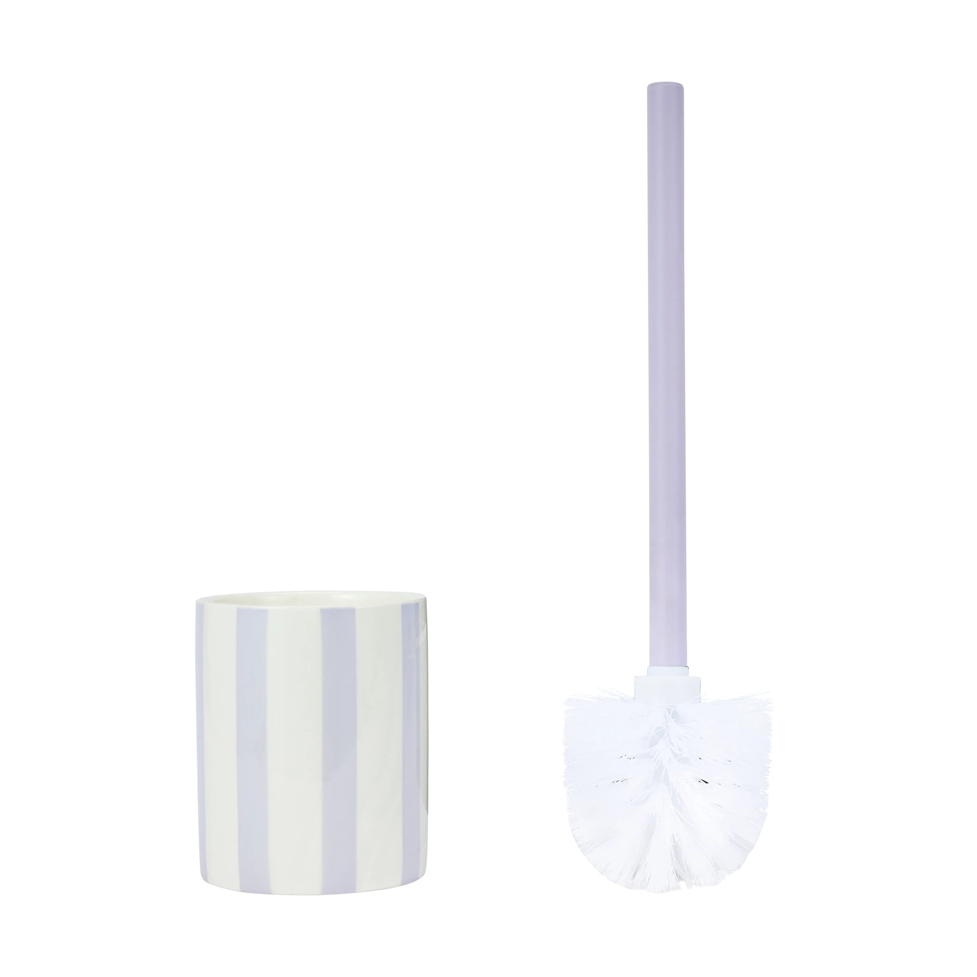 2 Stripe Toilet Brush - Lilac, 2 of 6