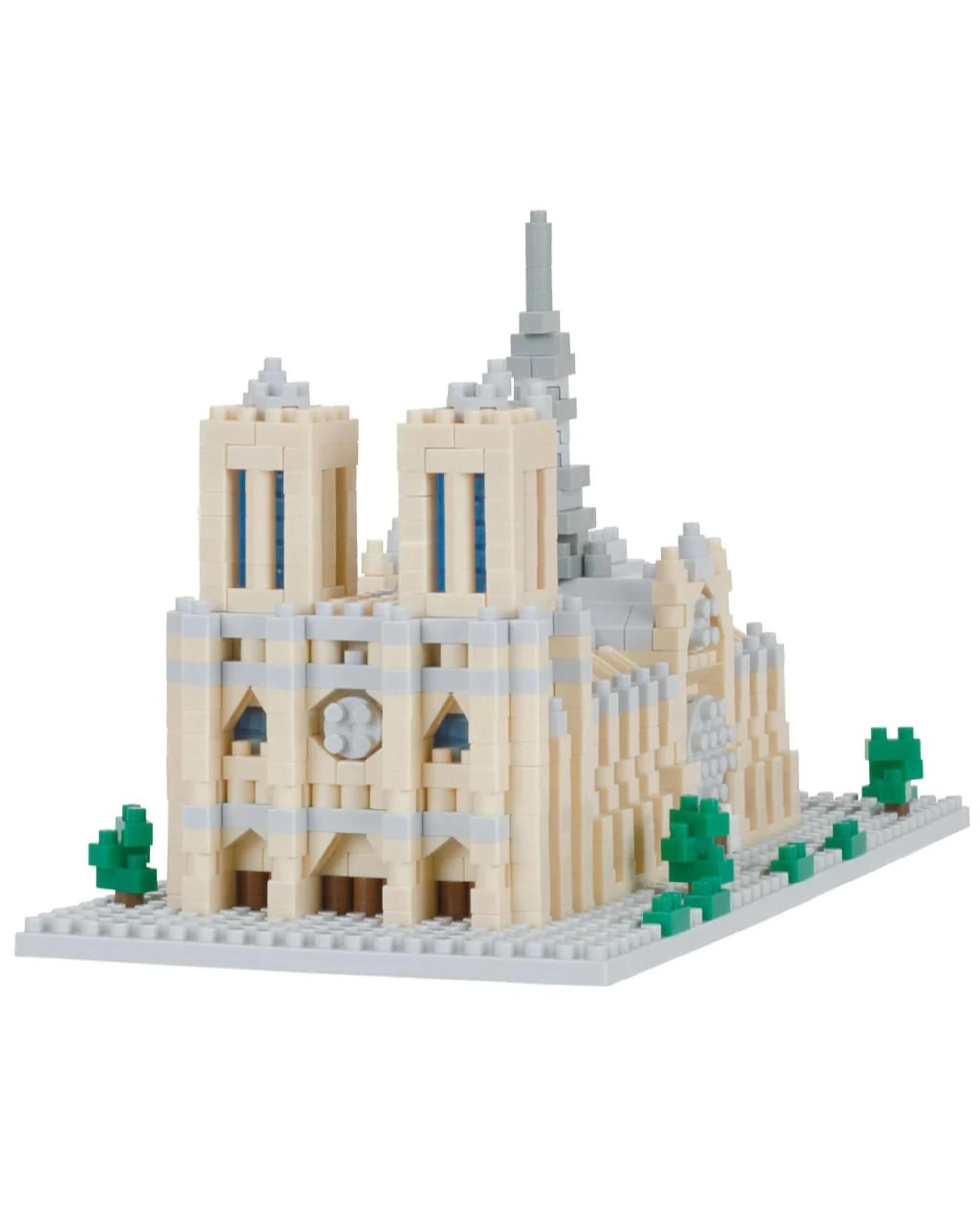 2 Nanoblock Notre Dame Cathedral, 2 of 4