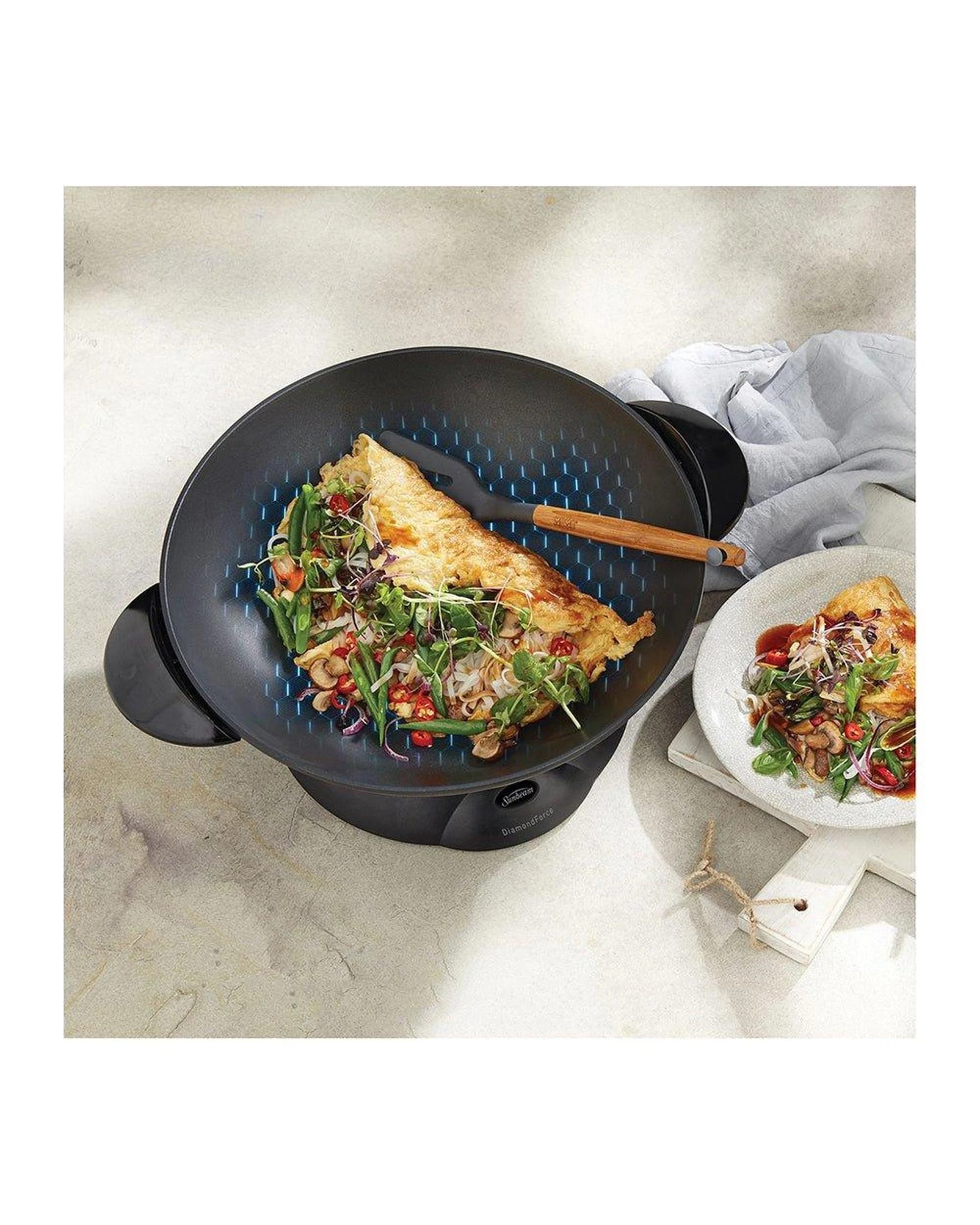 3 Sunbeam DiamondForce 7.5L Wok, 3 of 5