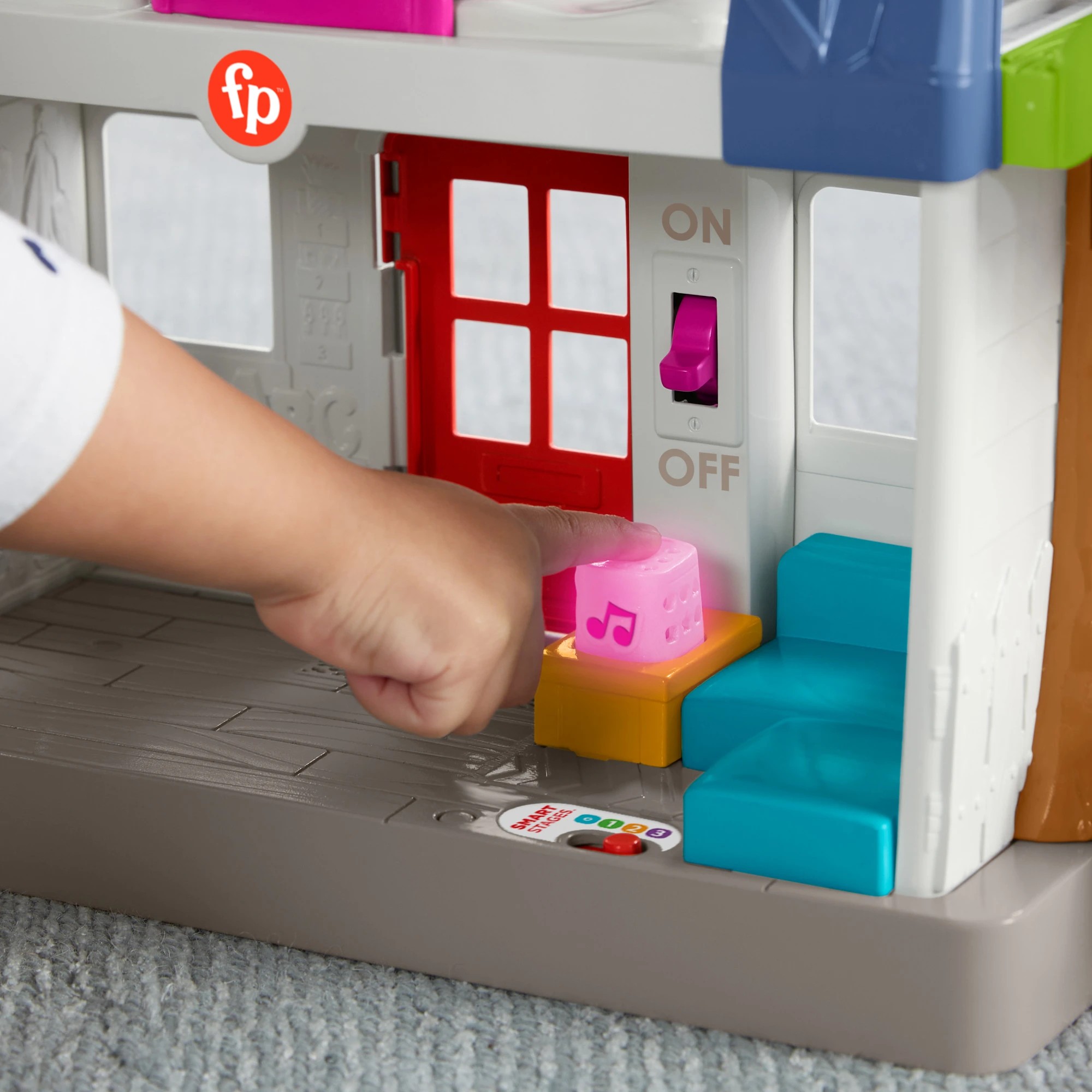 4 10 Piece Fisher-Price Little People Friends Together Play House Toddler Learning Playset, 4 of 6