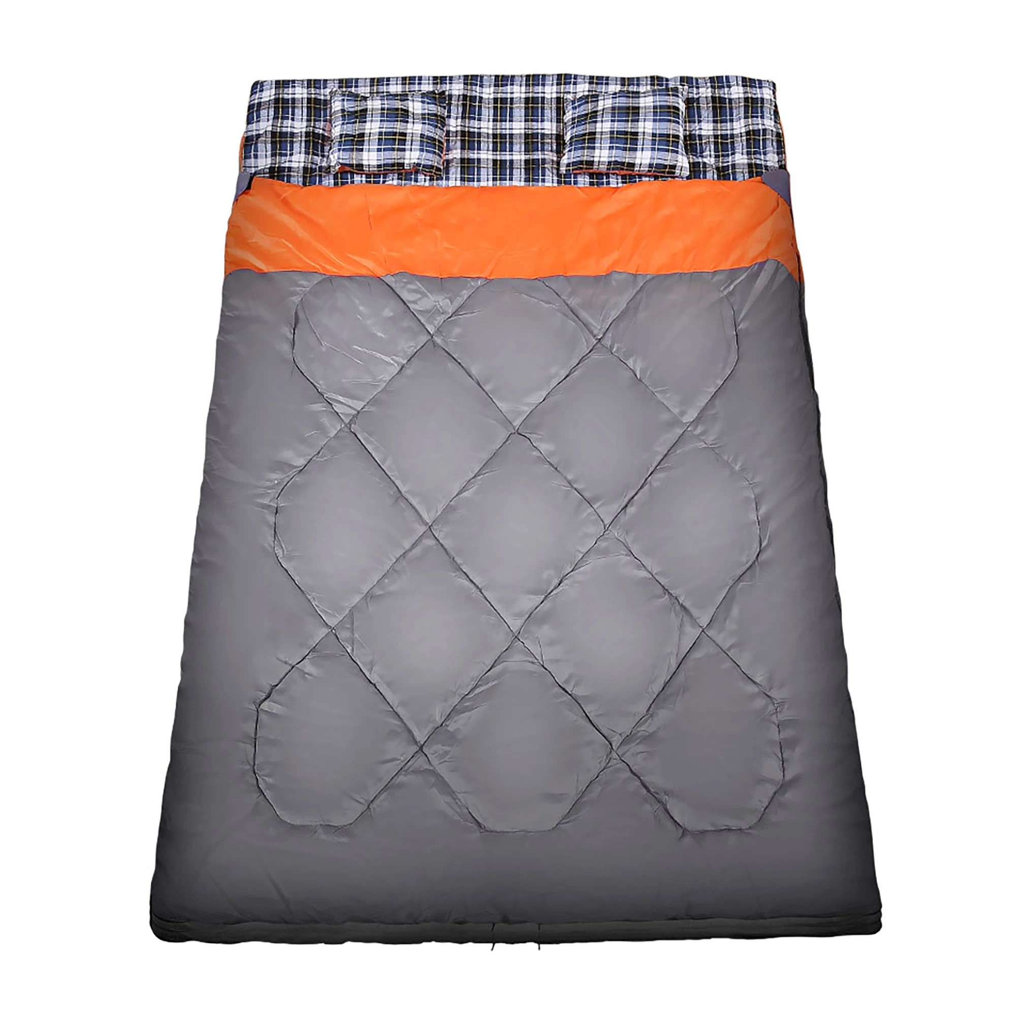 1 Mountview Double Sleeping Bag Bags Outdoor Camping Hiking Pillow -10℃ Thermal, 1 of 6