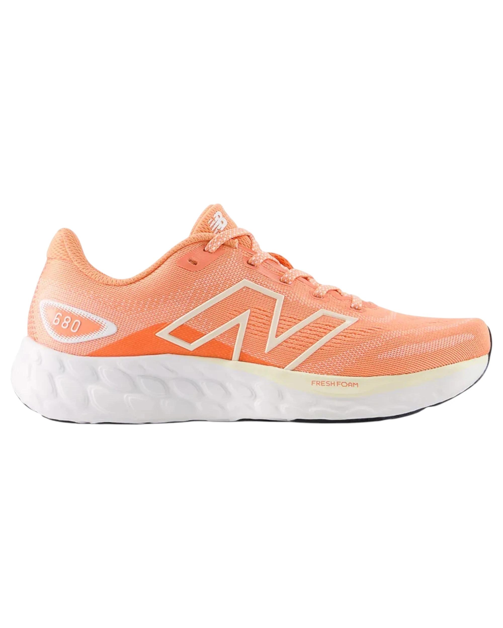1 New Balance Womens 680 Athletic Shoes ORANGE, 1 of 6