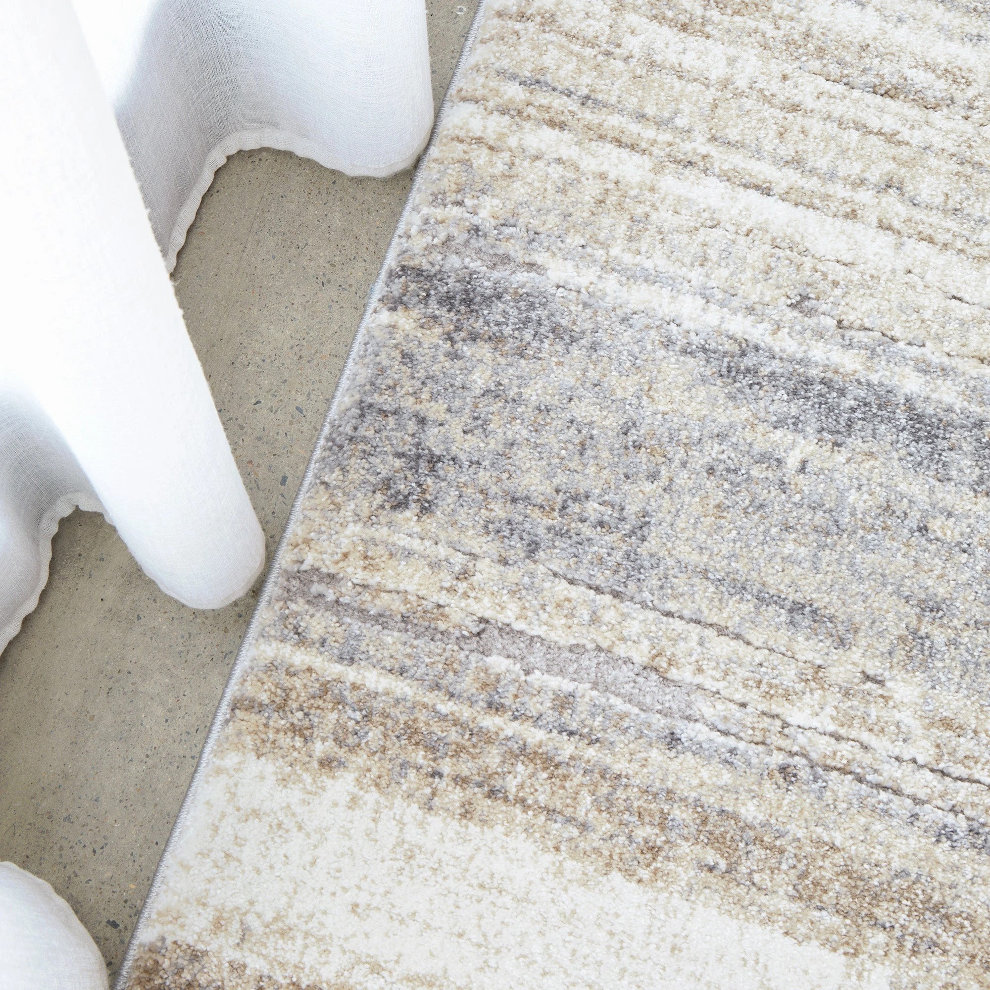 4 Common Ground Rugs Breezewood 77 400x300cm - Extra Extra Large Indoor Floor Rug - Silver, 4 of 7