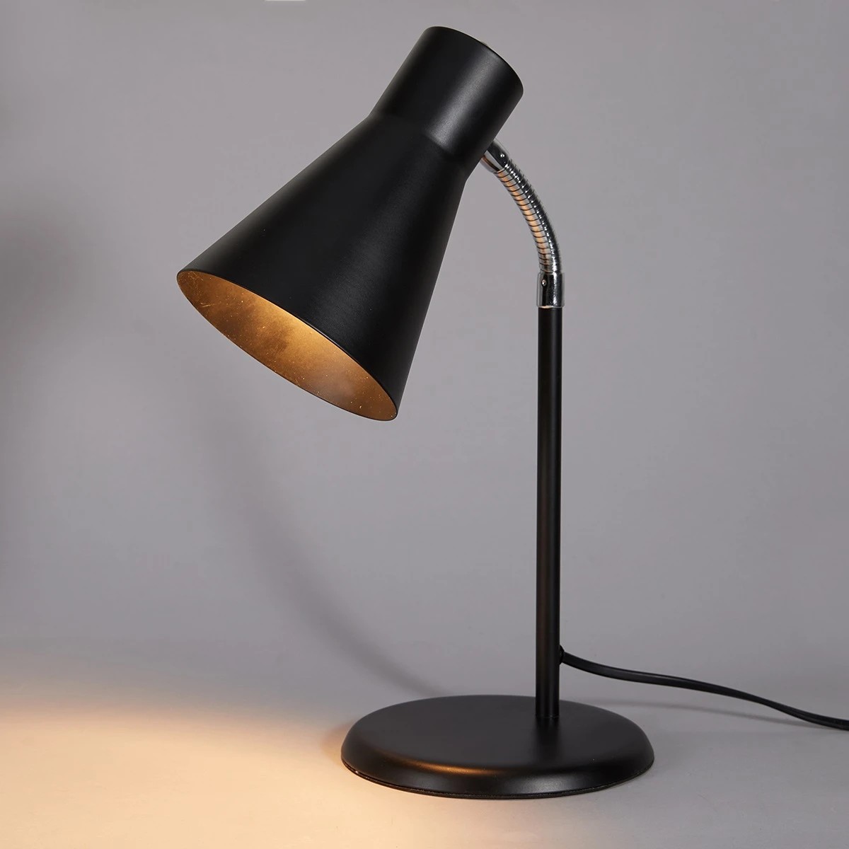 3 Desk Lamp - Black, 3 of 9
