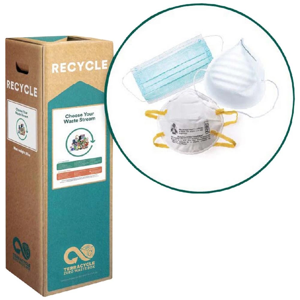 1 TerraCycle Zero Waste Box for Masks Medium, 1 of 3