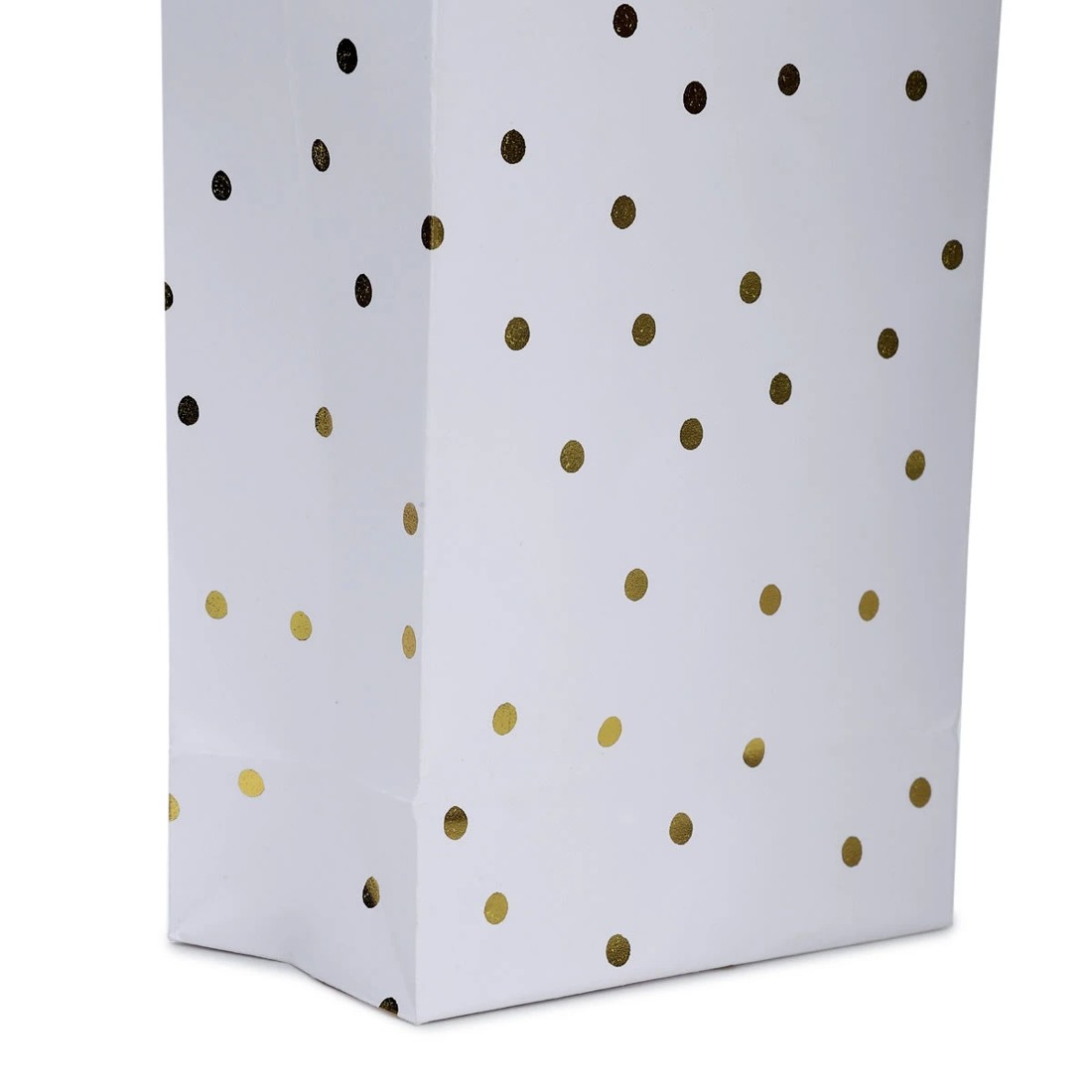 5 8 Piece Gold Foil Dot Loot Bags, 5 of 7