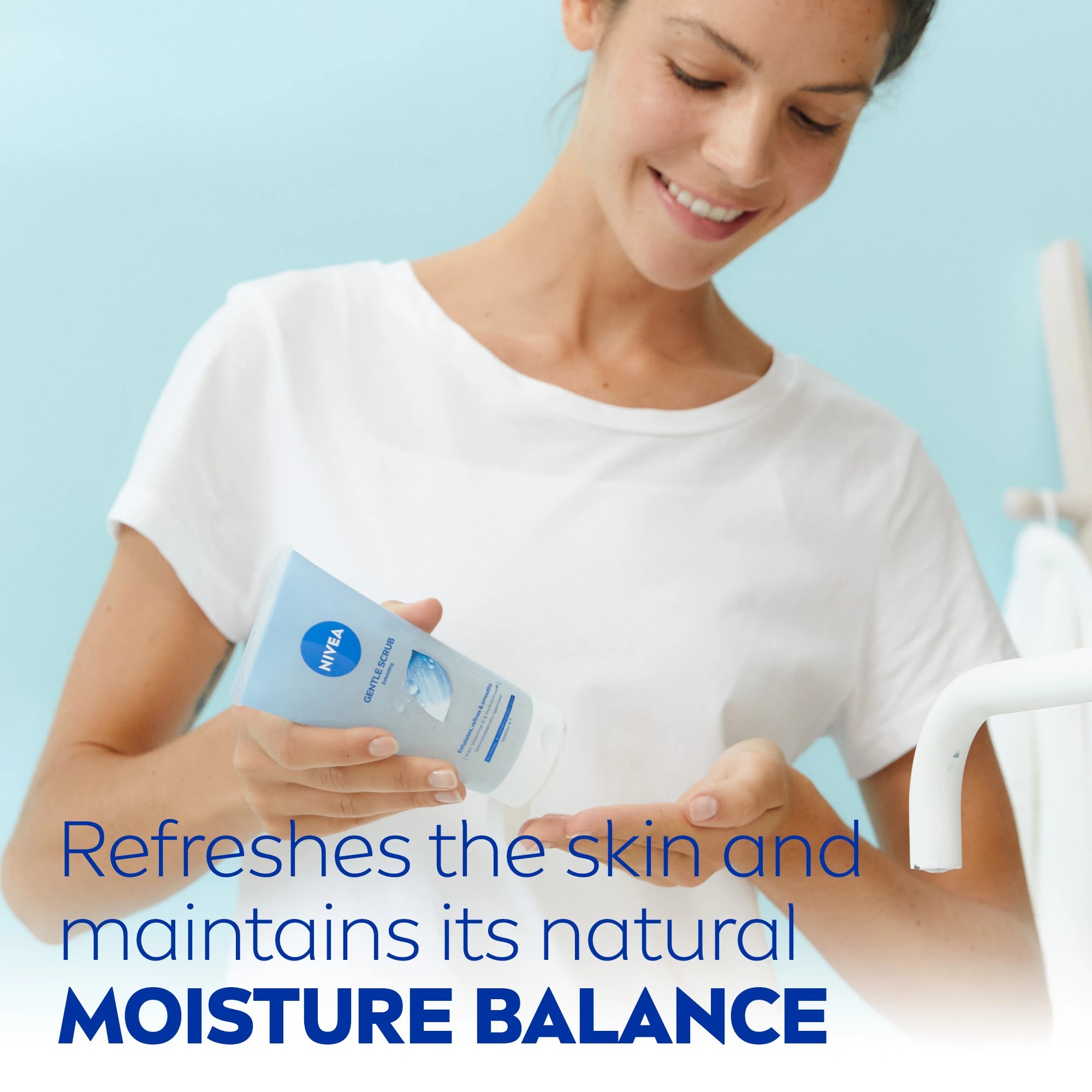 4 Nivea Gentle Exfoliating Scrub 150ml - Lotus Flower, Vitamin E and Hydramine, 4 of 7